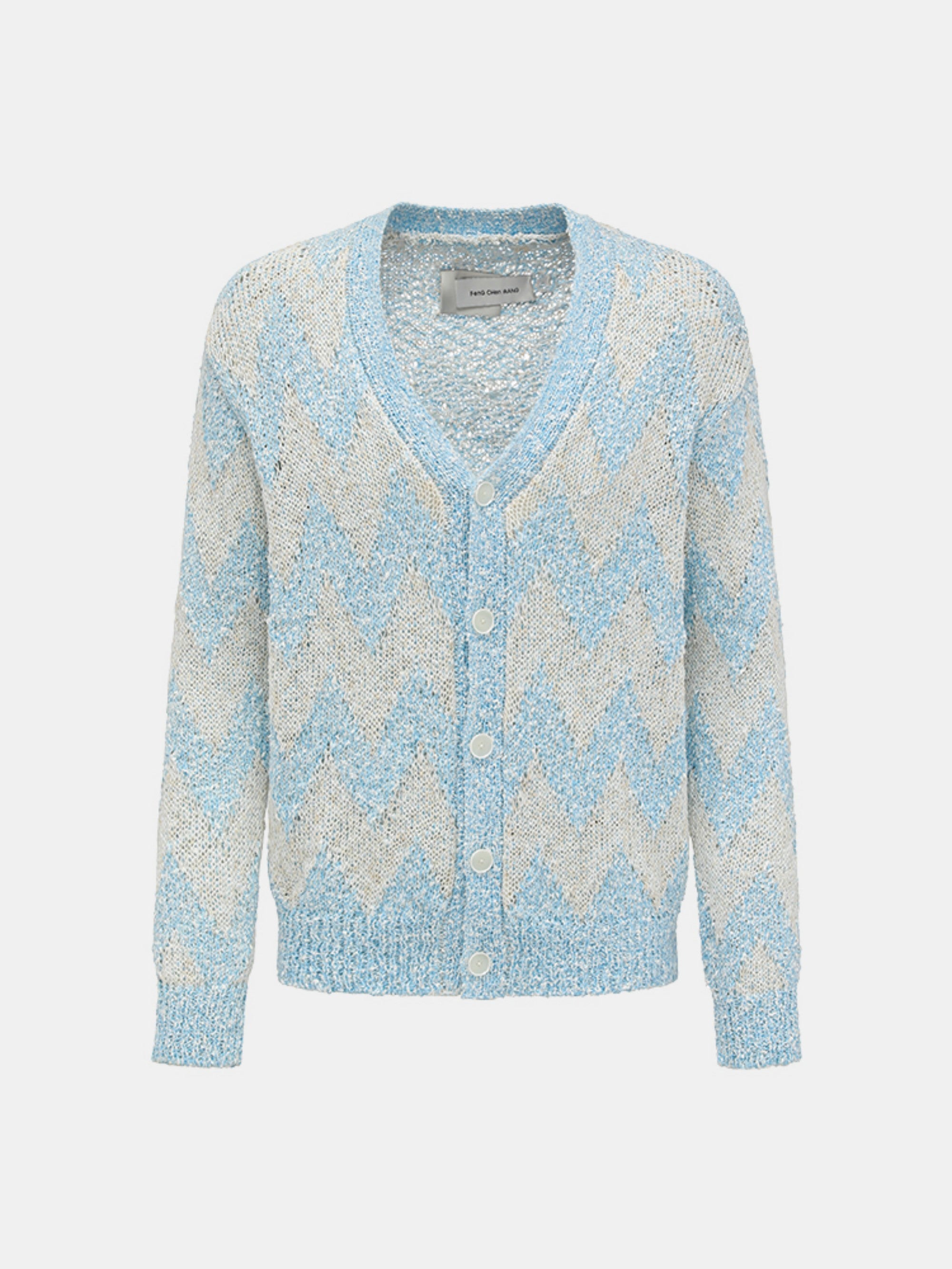 DOUBLE SIDED KNIT CARDIGAN