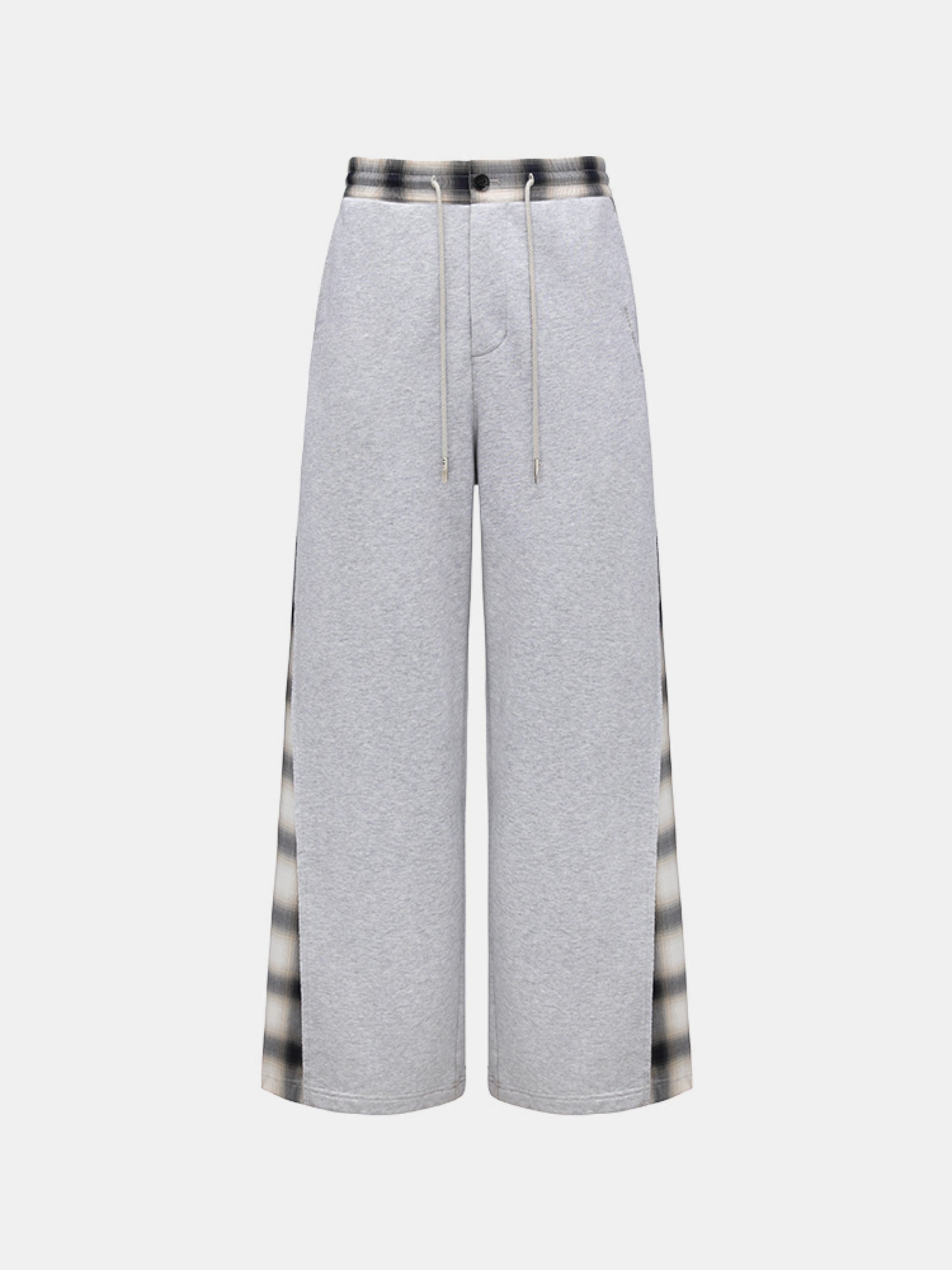 PATCHED PANEL JERSEY TROUSERS