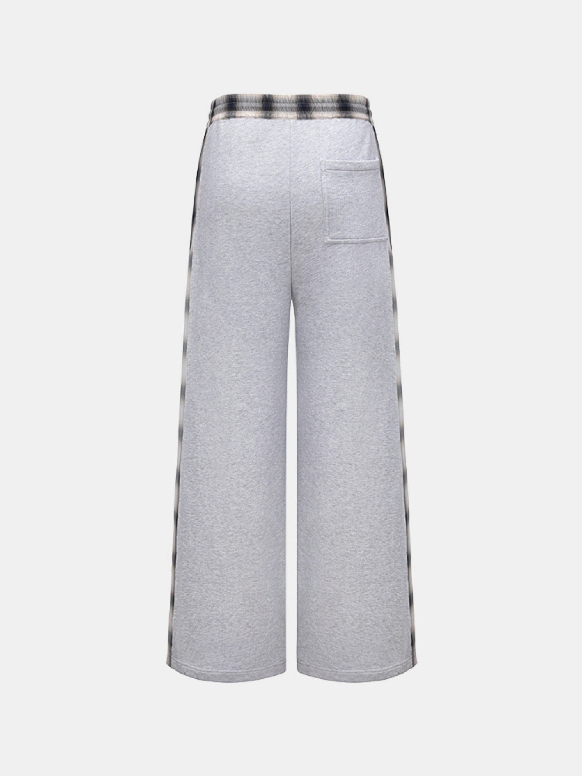 PATCHED PANEL JERSEY TROUSERS