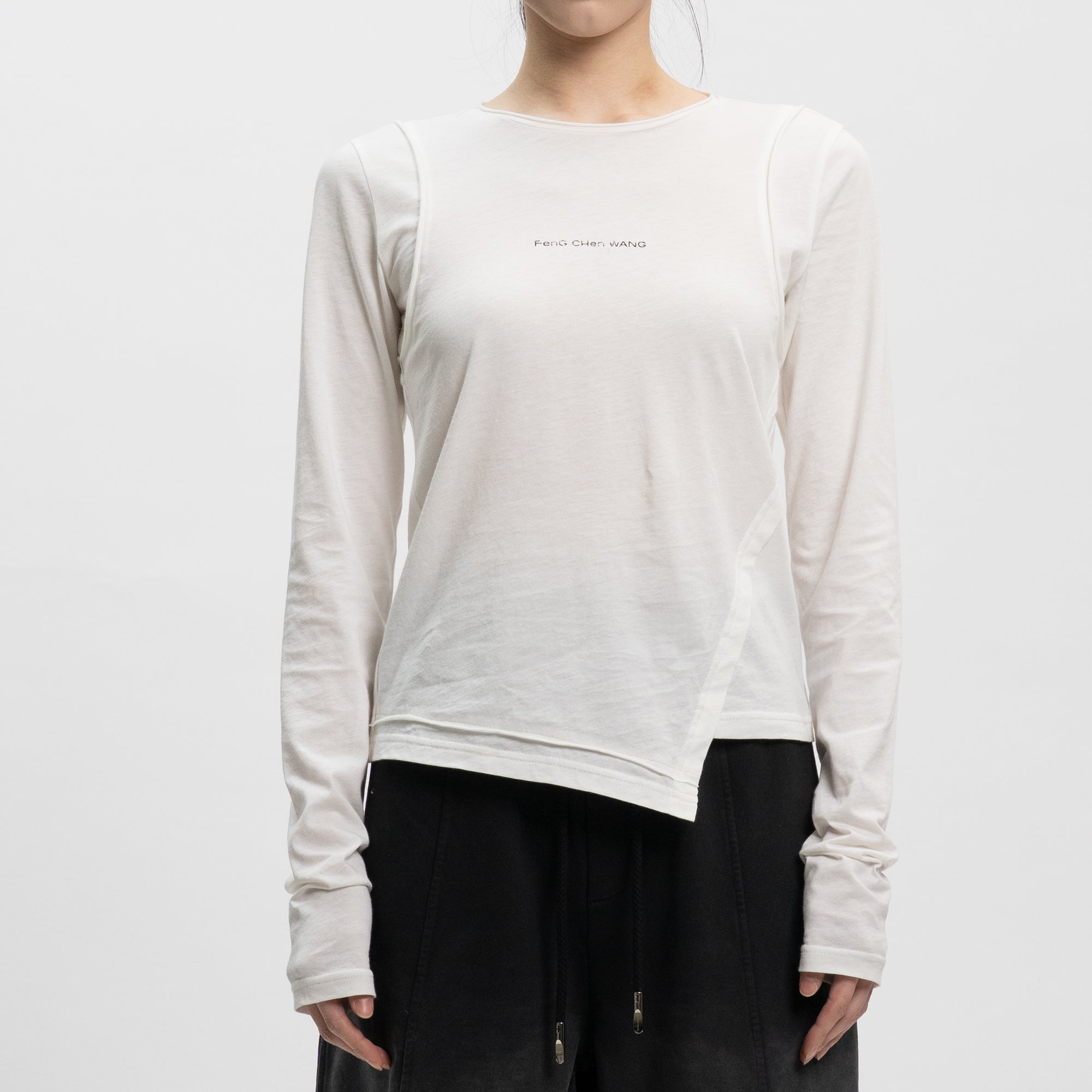 2 IN 1 LONG SLEEVE T-SHIRT - Feng Chen Wang