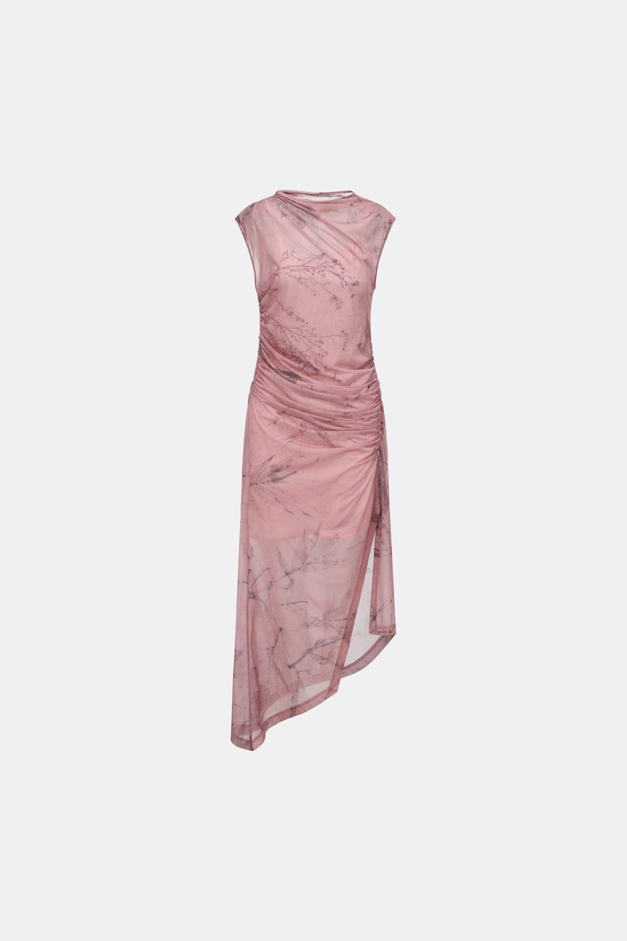 PRINTED PLANT DYE DRESS