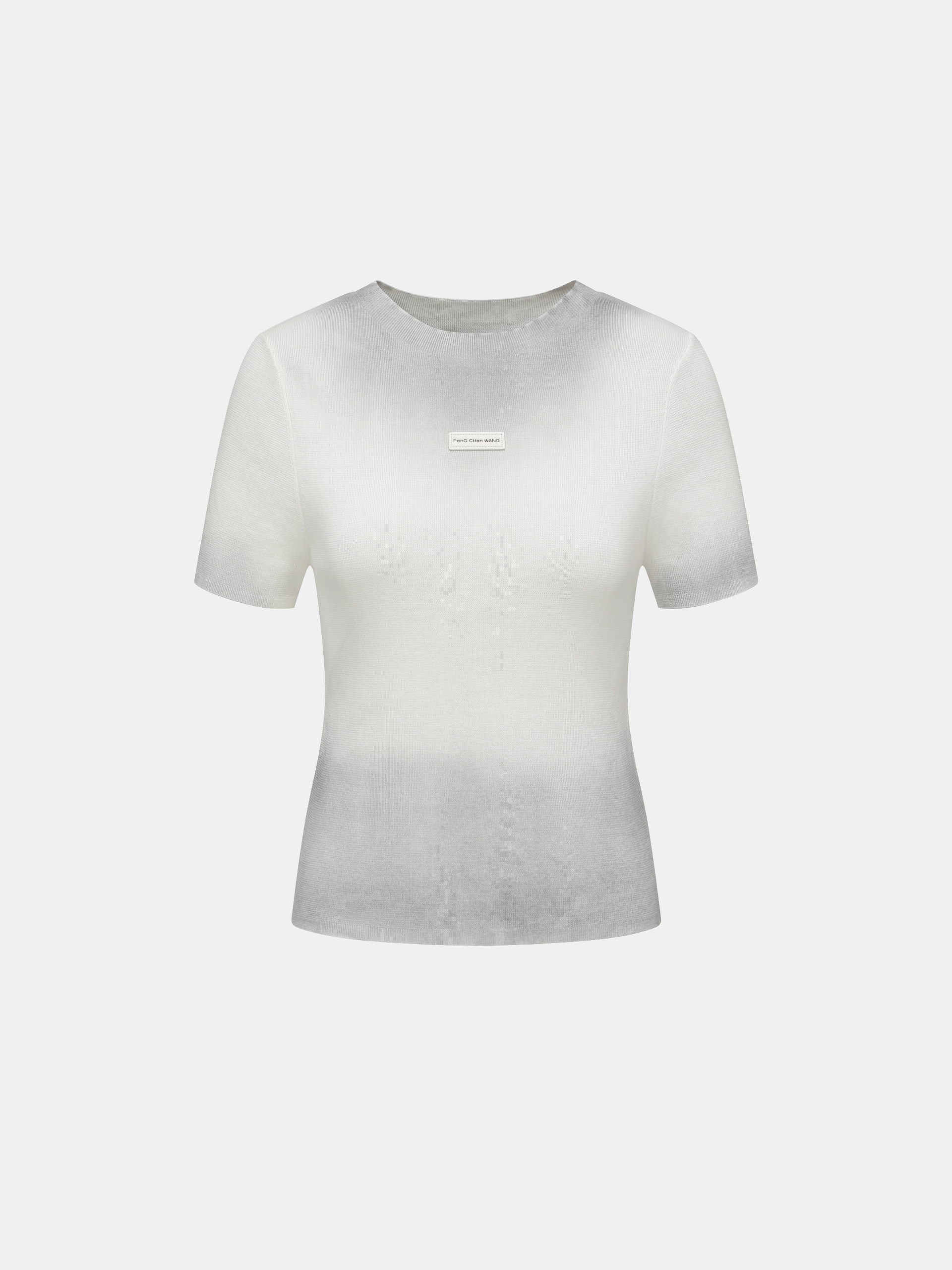 SANDWASHED KNIT TSHIRT - Feng Chen Wang