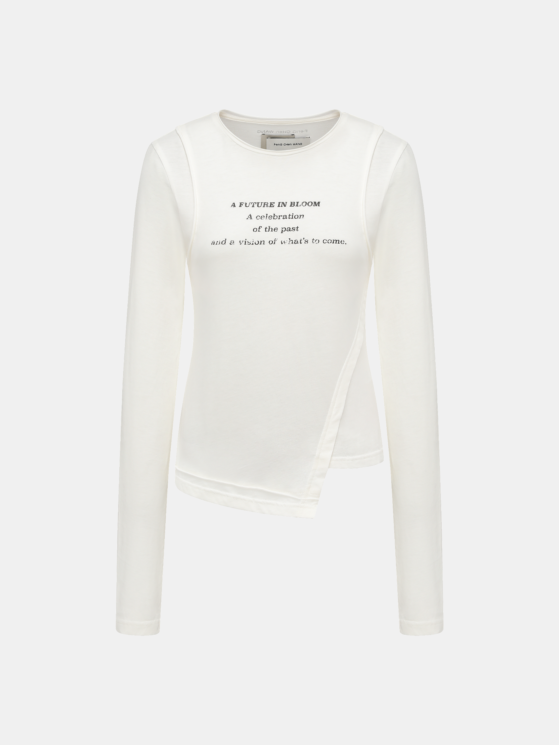 LAYERED-LOOK LONG SLEEVE JERSEY - Feng Chen Wang