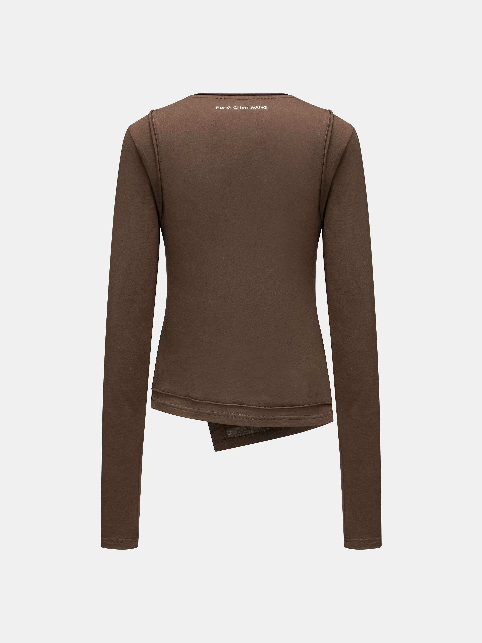 LAYERED-LOOK LONG SLEEVE JERSEY - Feng Chen Wang