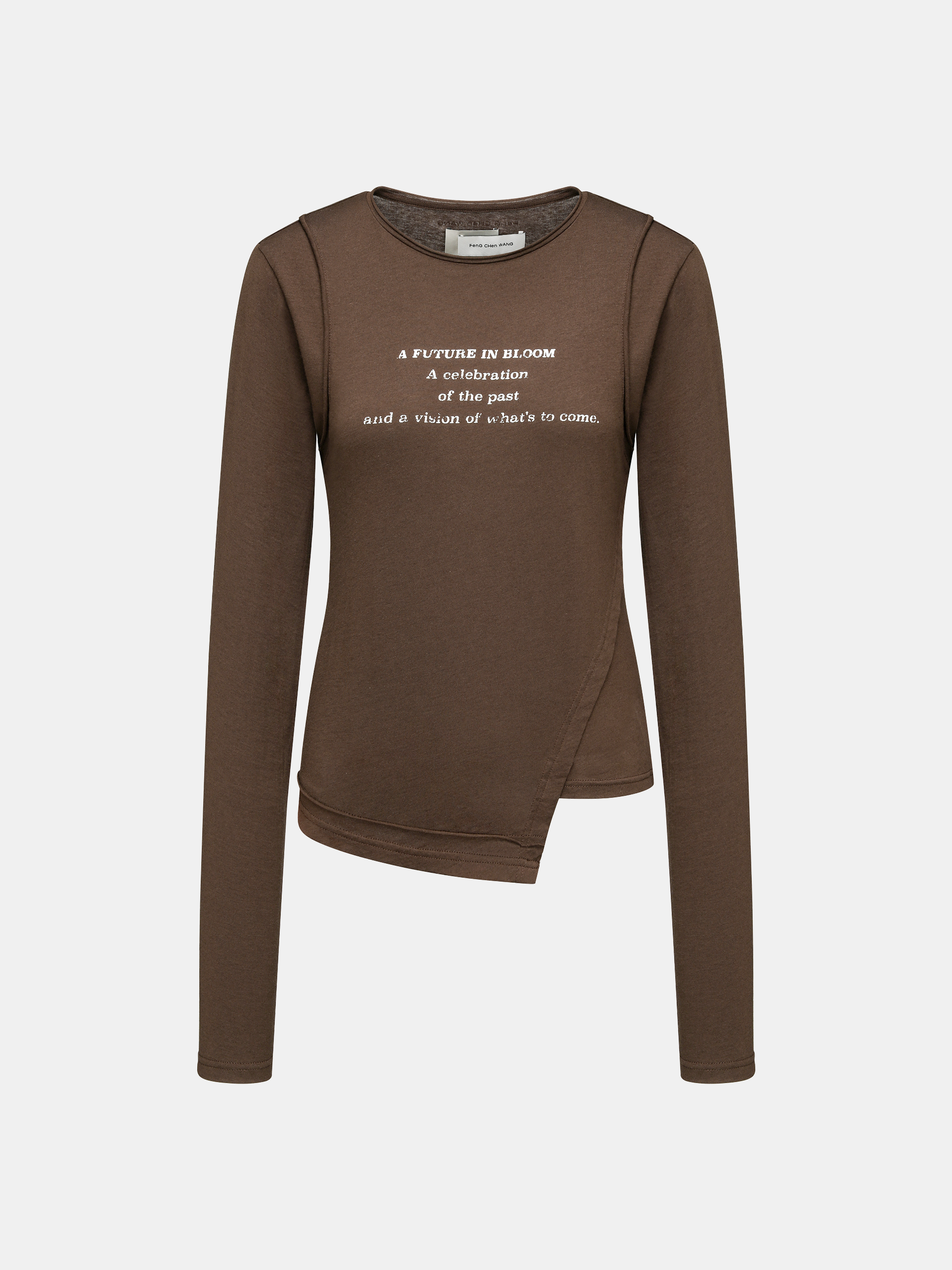 LAYERED-LOOK LONG SLEEVE JERSEY - Feng Chen Wang