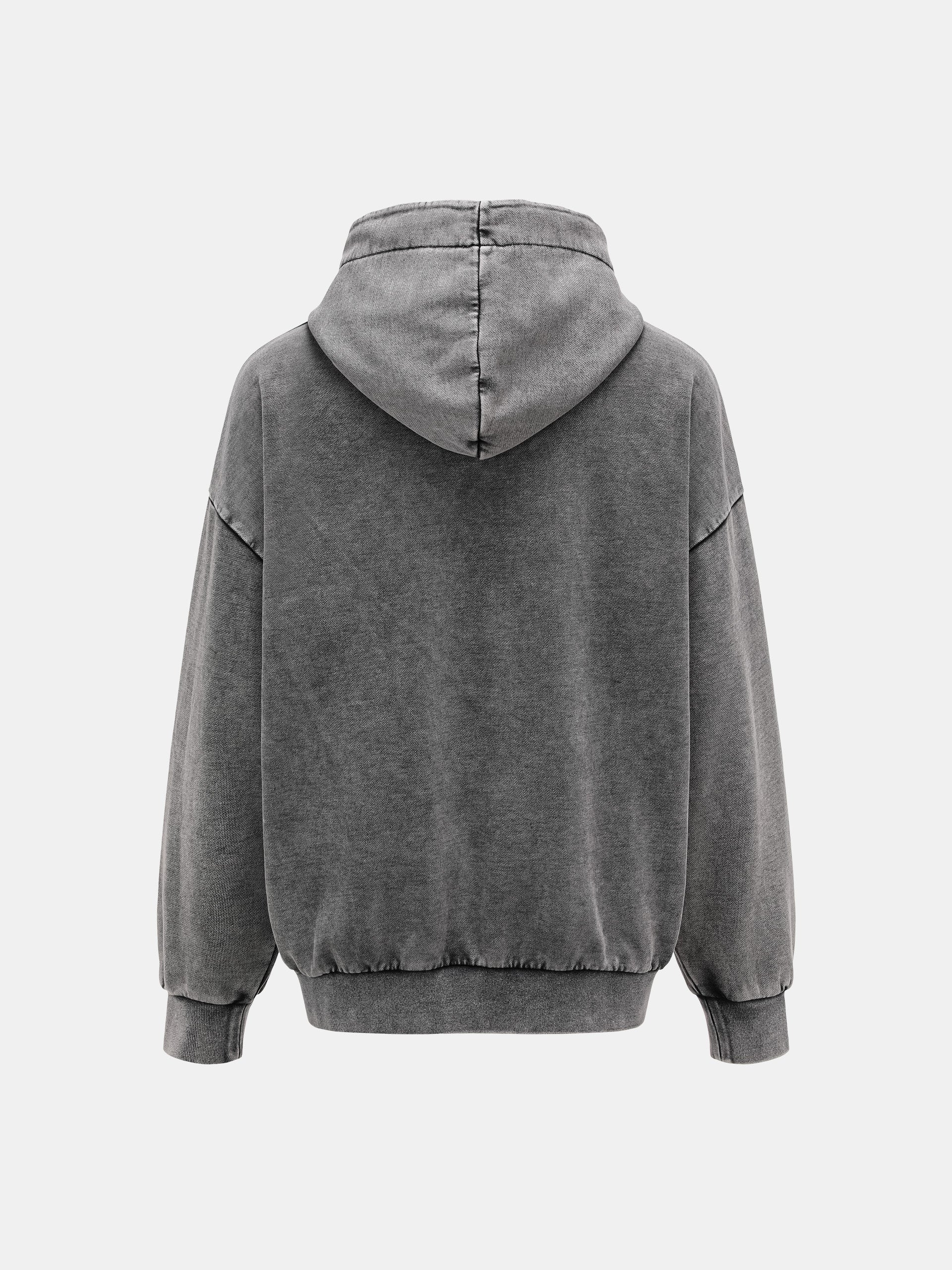 OVERSIZE WASHED HOODIE