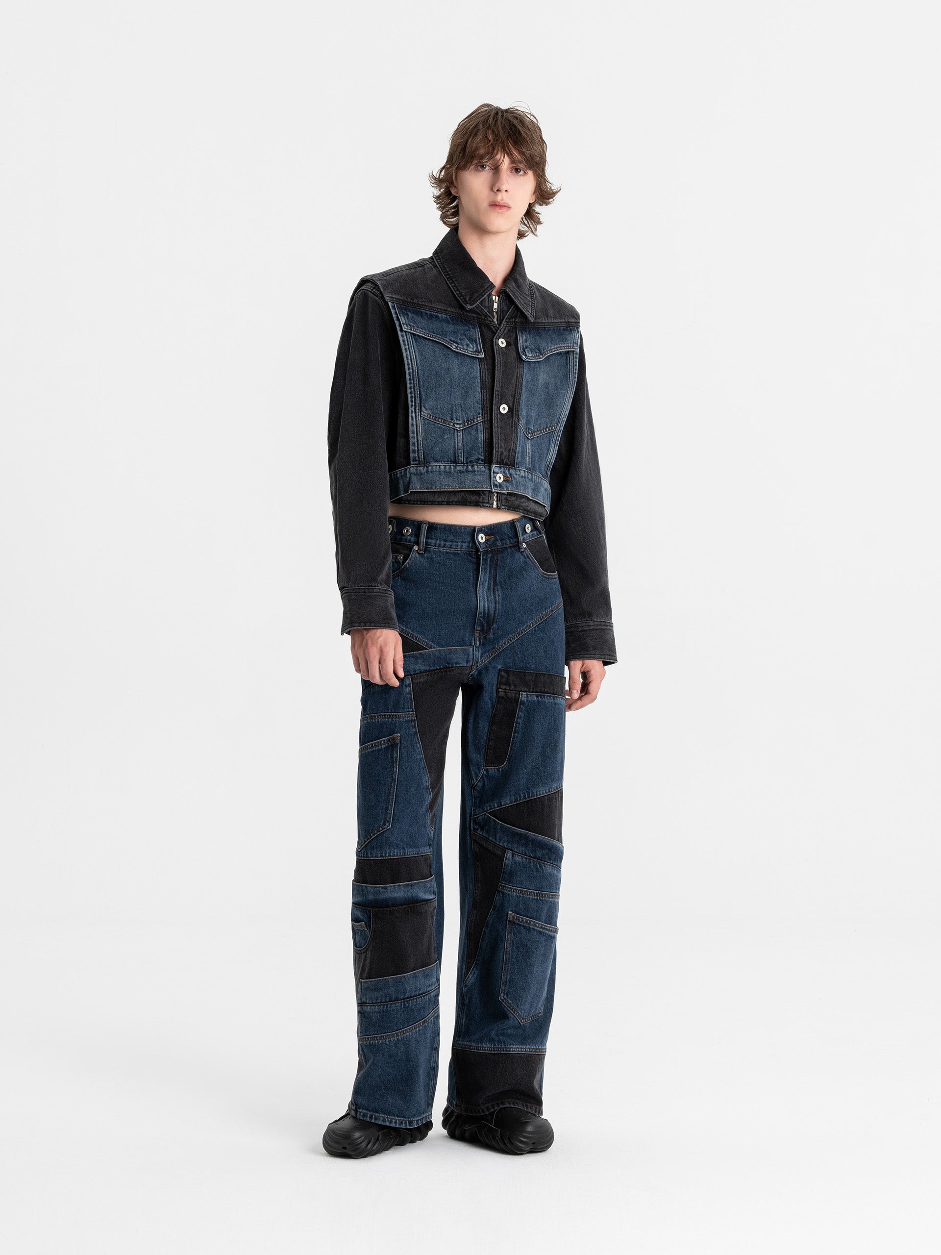 feng chen wang panel jeans