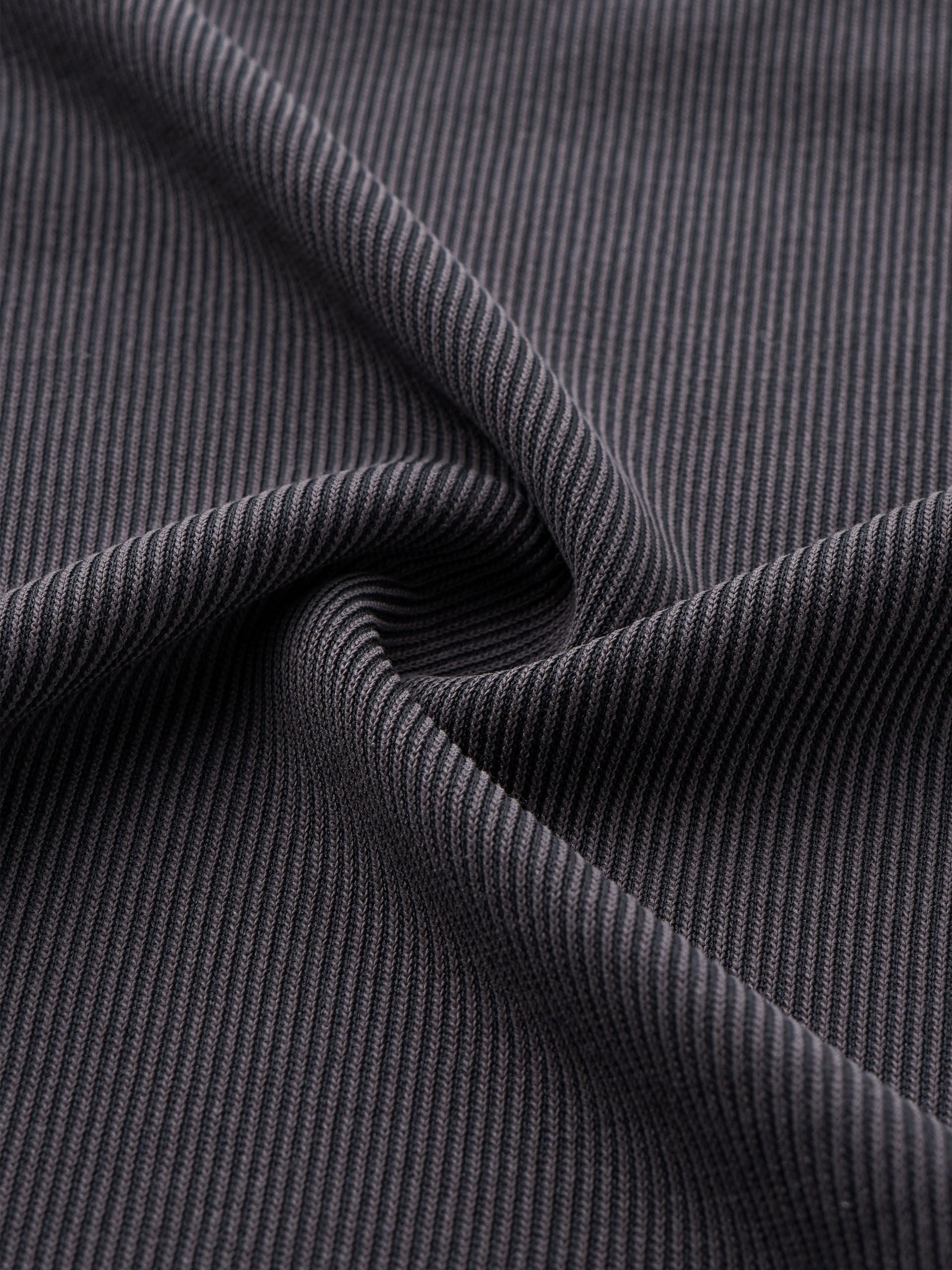 DARK GREY 2-IN-1 DECONSTRUCTED BASE LAYER TOP