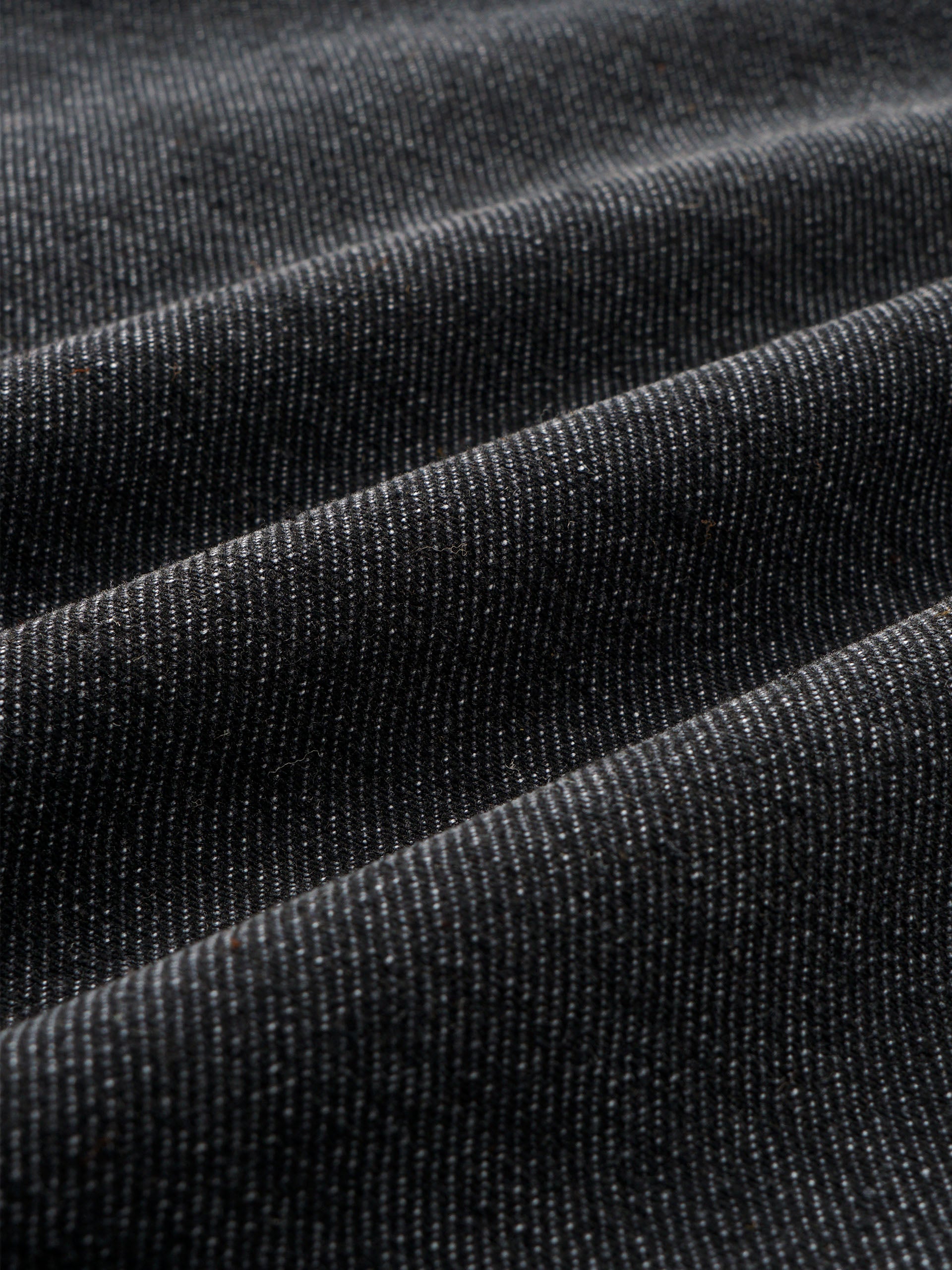 BLACK AND GREY DECONSTRUCTED PATCHWORK DENIM JEANS