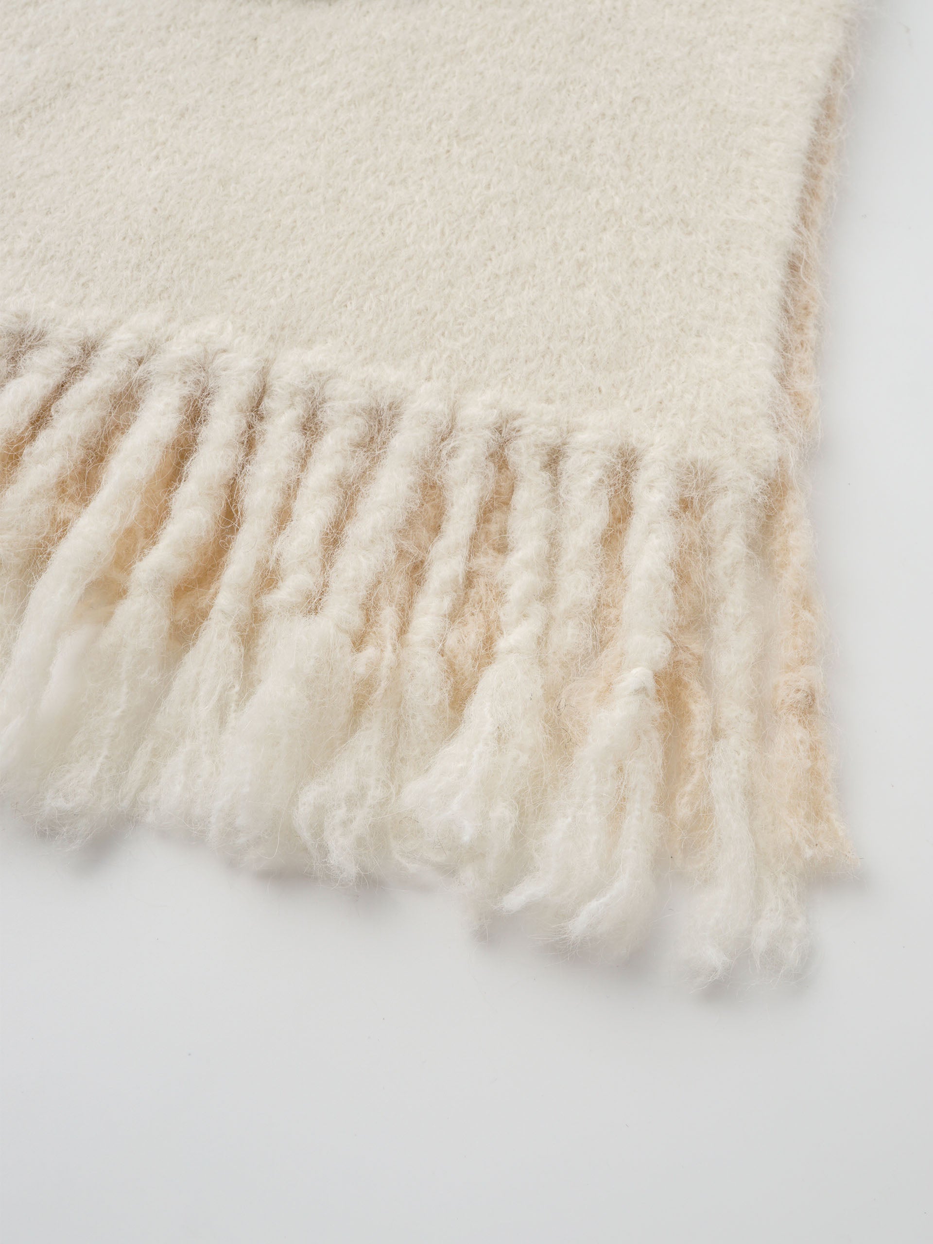 MULTICOLOUR STRIPED JACQUARD SCARF