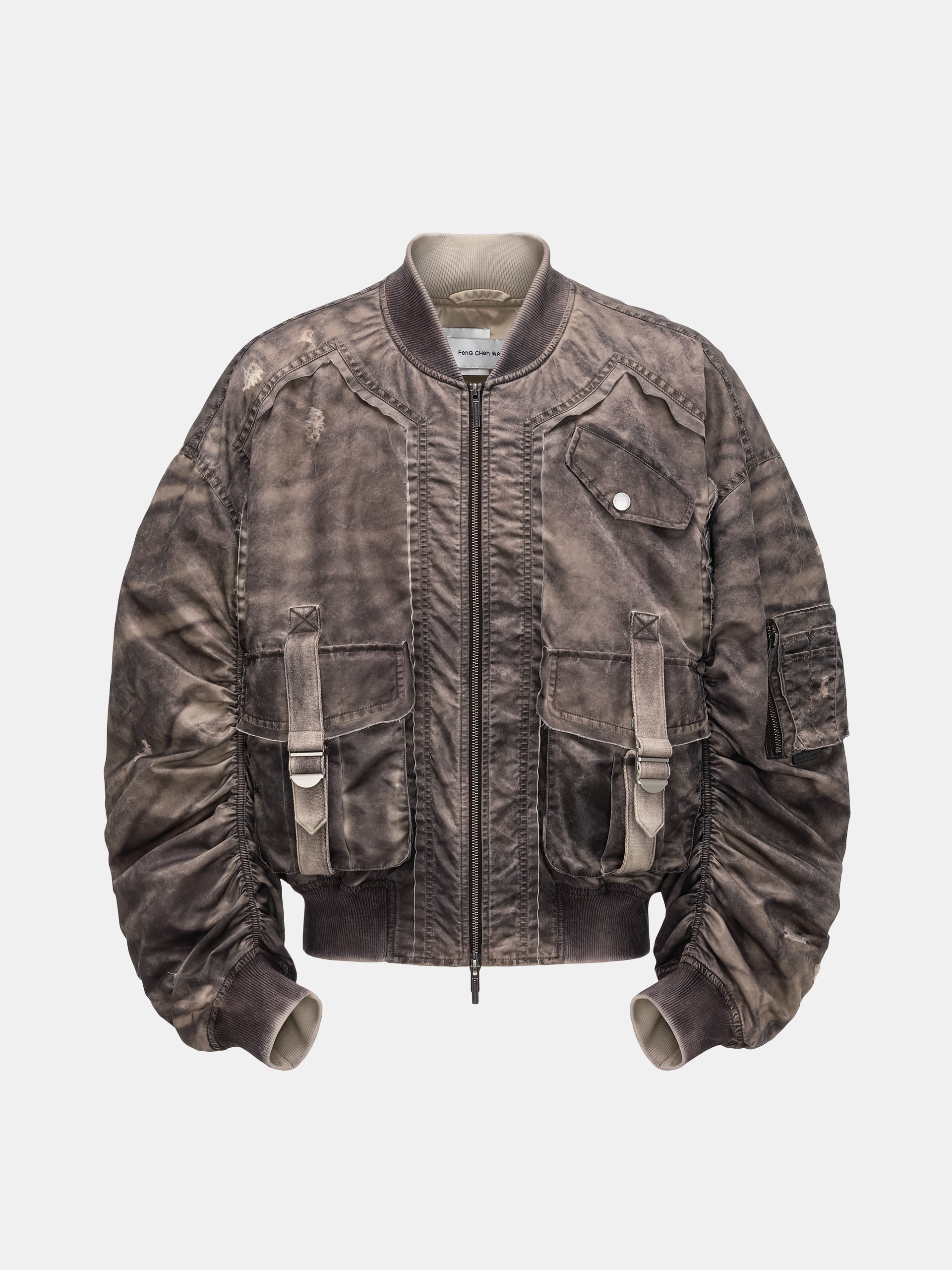 SANDWASHED UTILITY JACKET