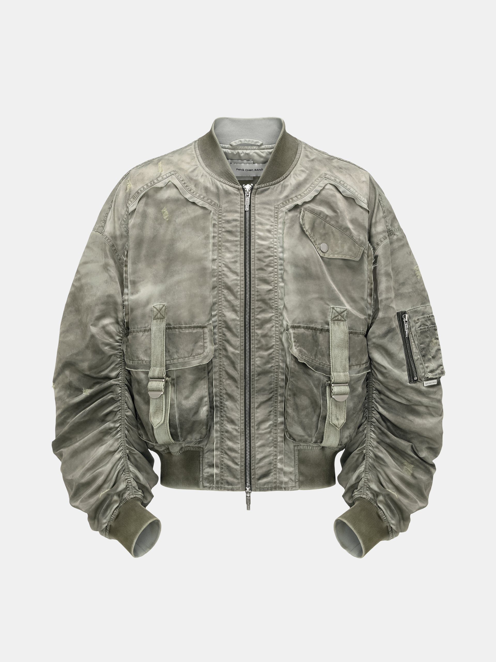 SANDWASHED UTILITY JACKET