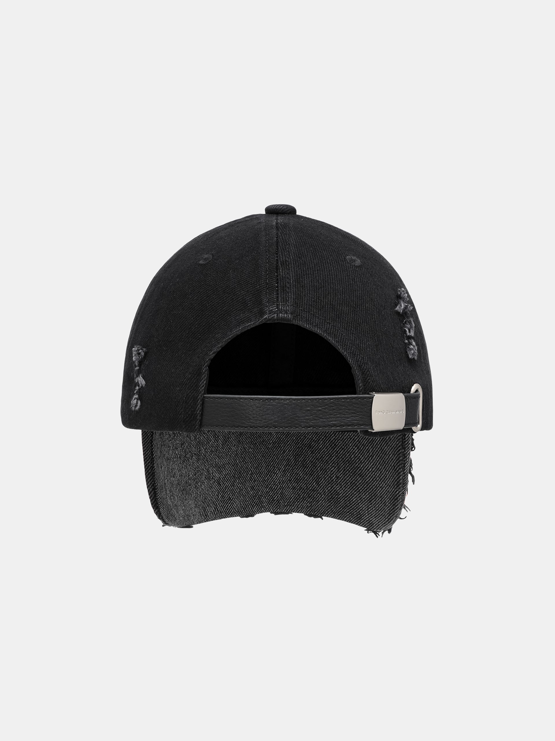 PANELLED DENIM BASEBALL CAP