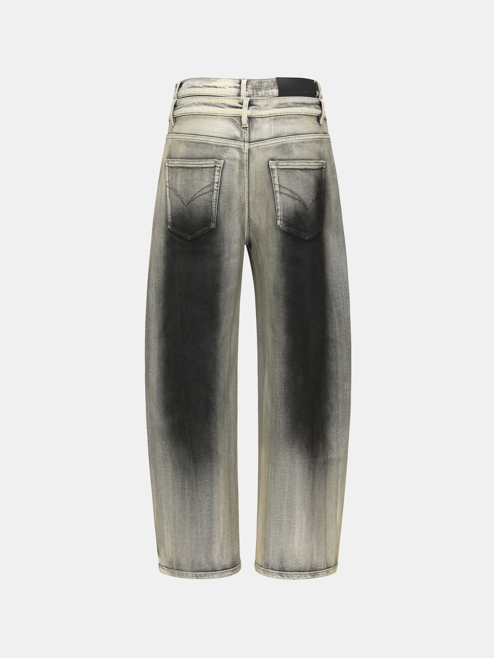 GRADIENT DENIM TROUSERS