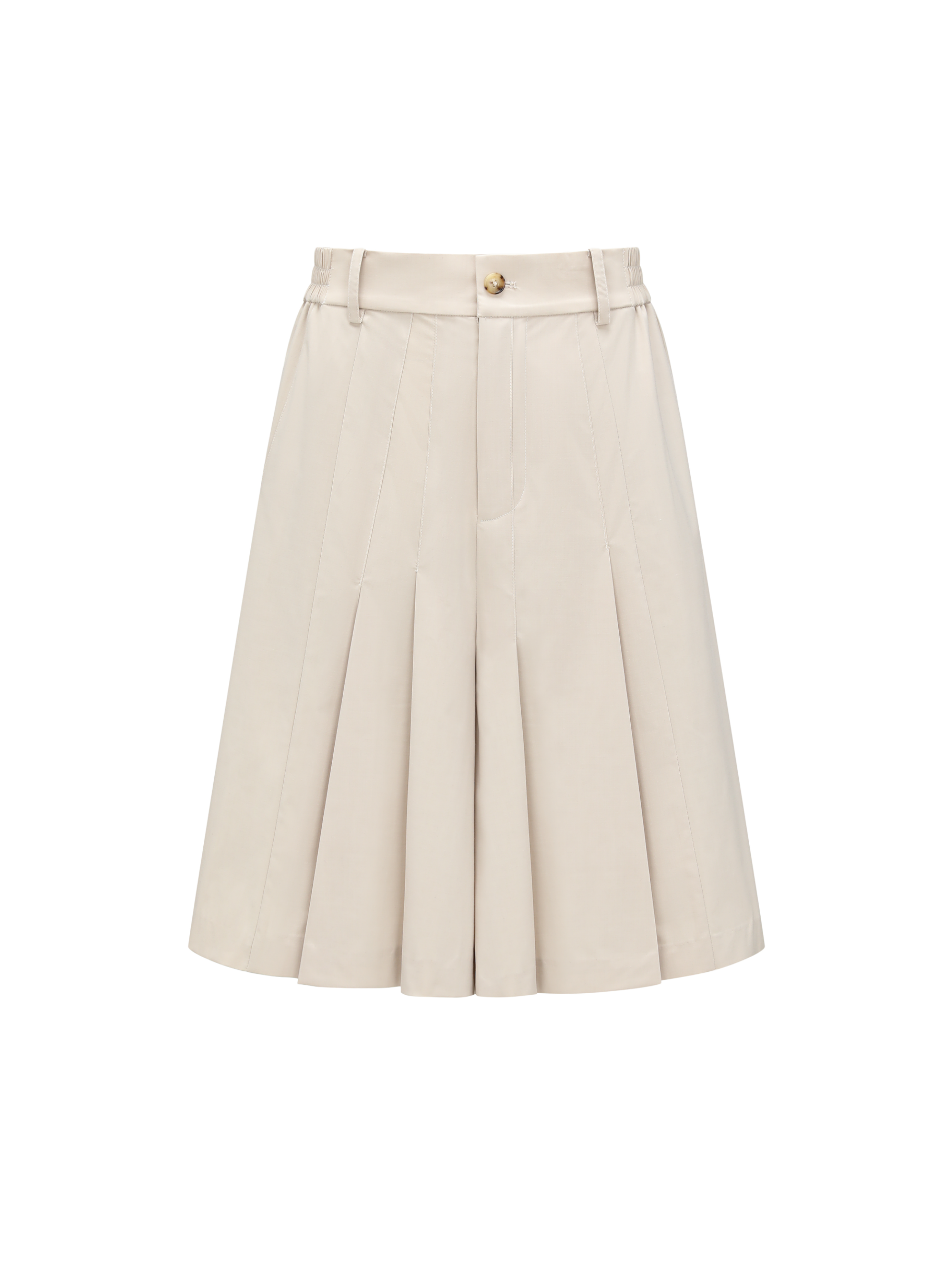 ILREGULAR PLEATS SHORT