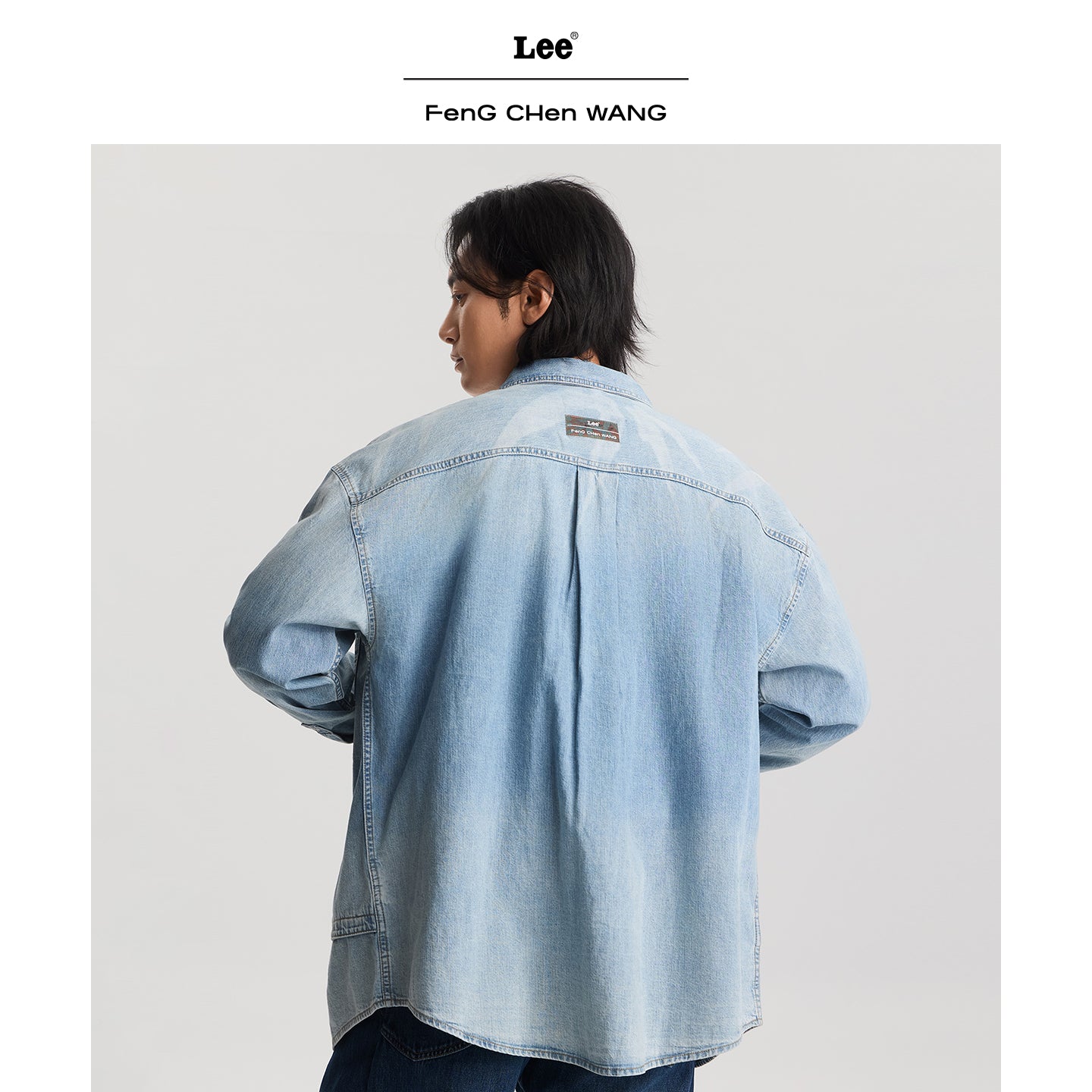 Lee x Feng Chen Wang MEN L/S DENIM SHIRT