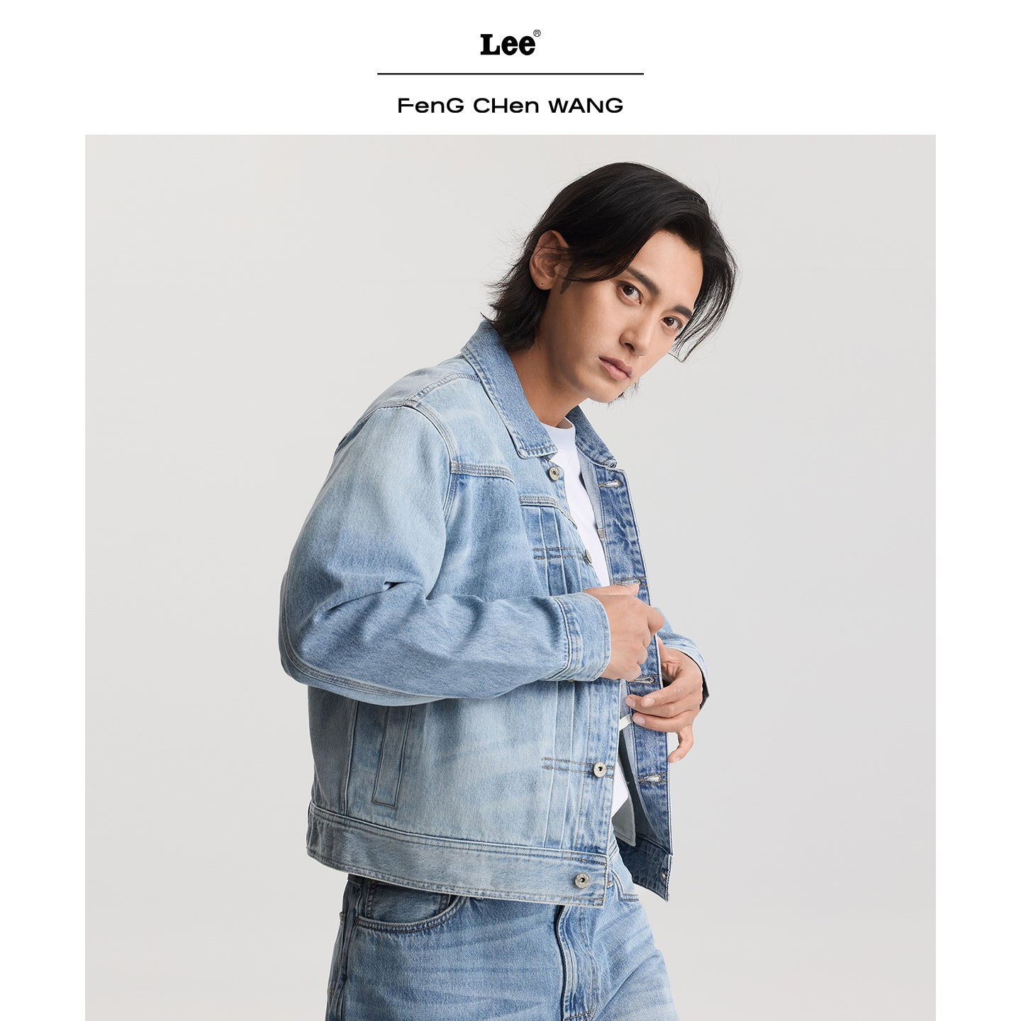 Lee x Feng Chen Wang MEN L/S DENIM JACKET