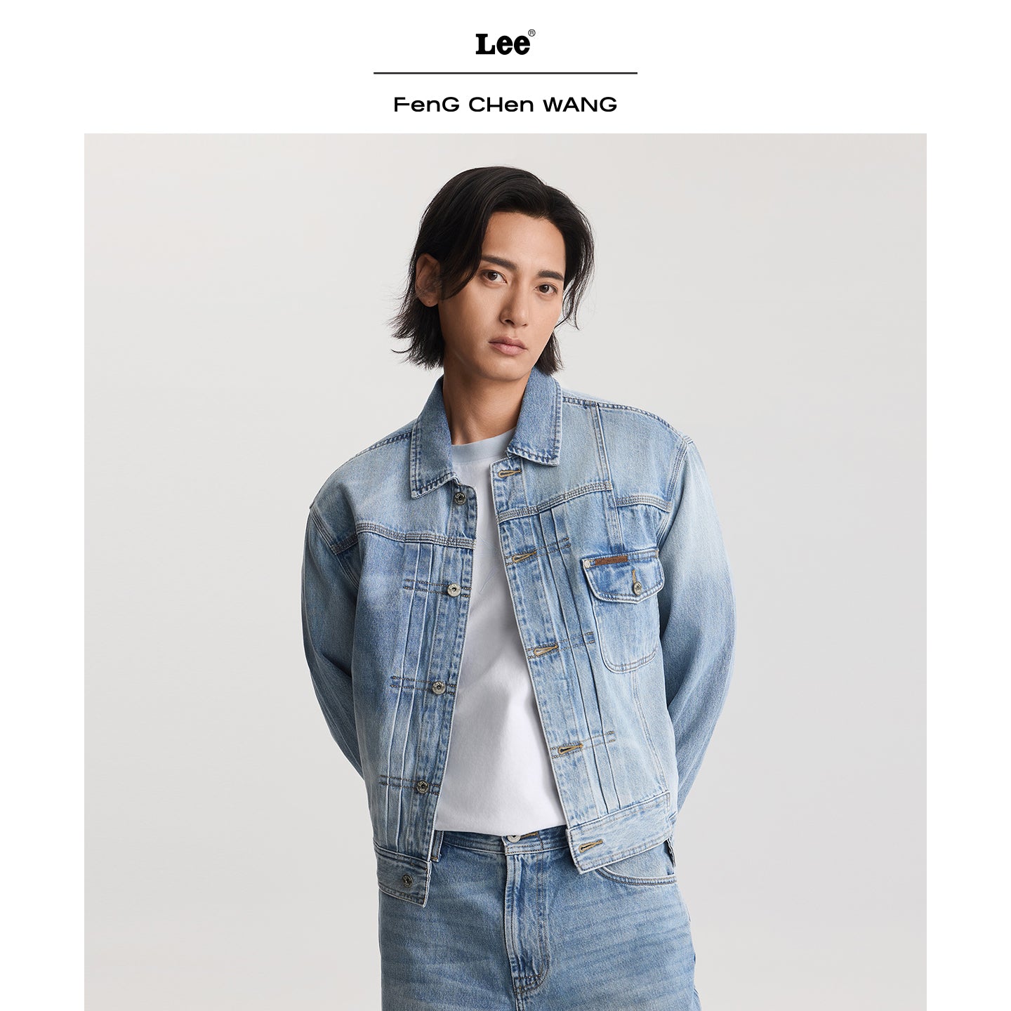 Lee x Feng Chen Wang MEN L/S DENIM JACKET