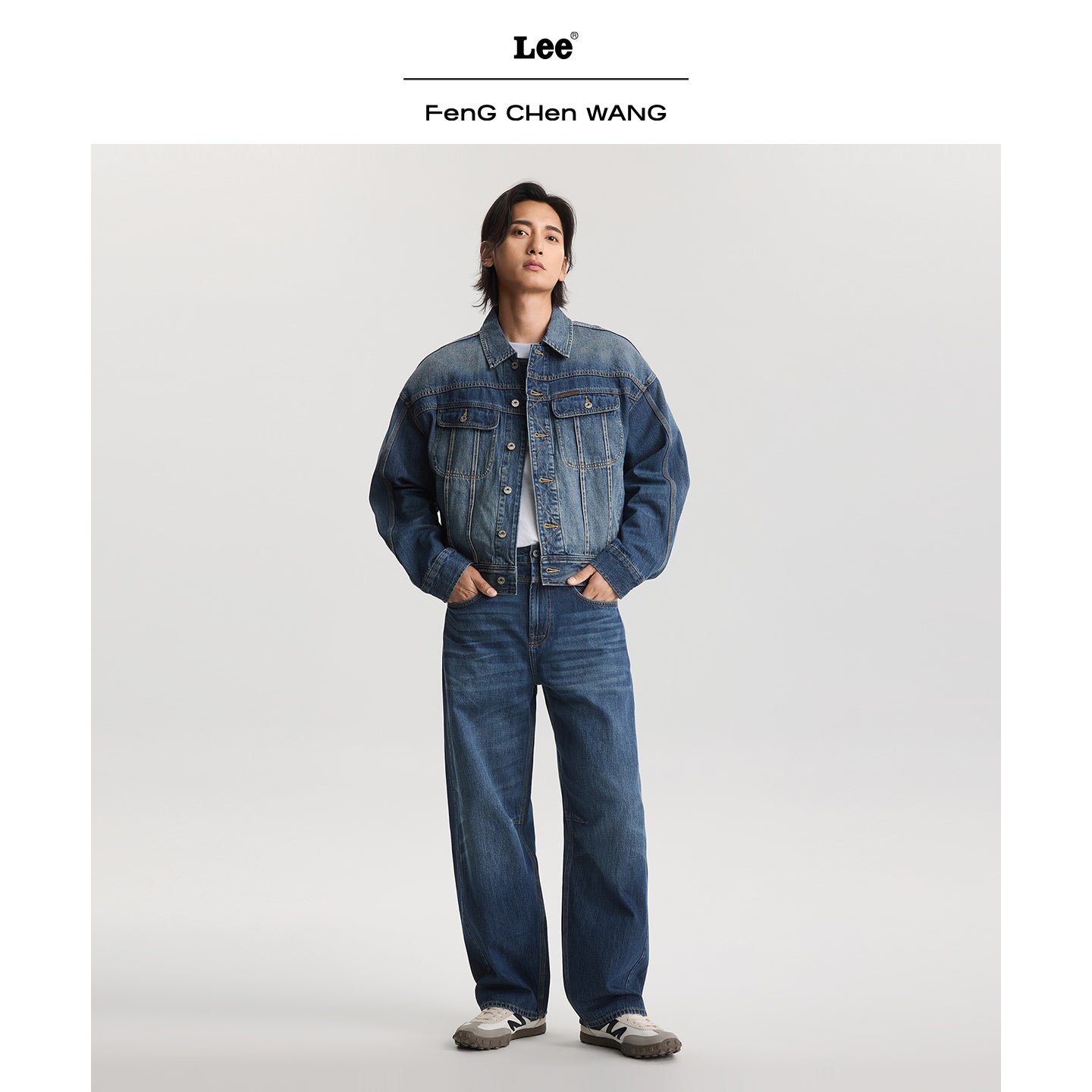 Lee x Feng Chen Wang MEN L/S DENIM JACKET