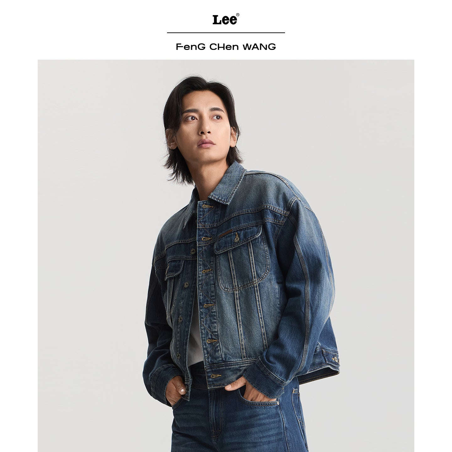Lee x Feng Chen Wang MEN L/S DENIM JACKET