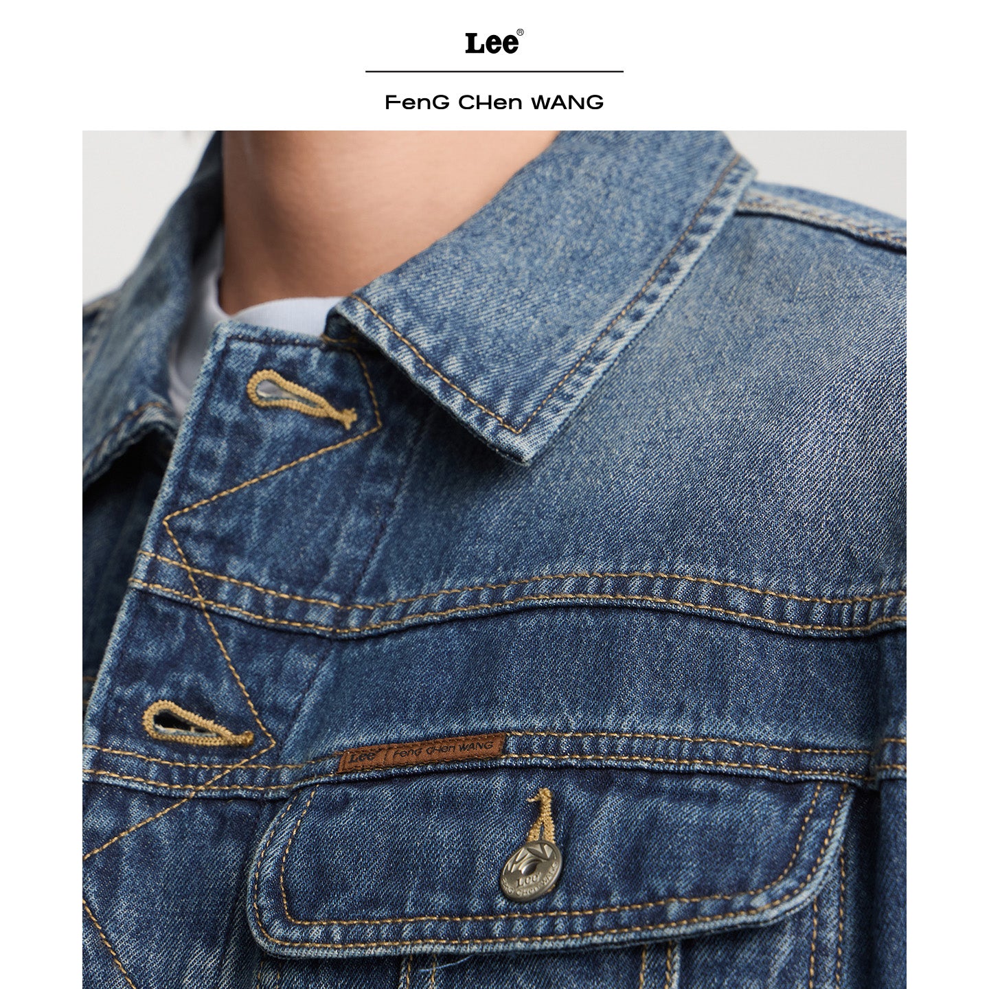Lee x Feng Chen Wang MEN L/S DENIM JACKET