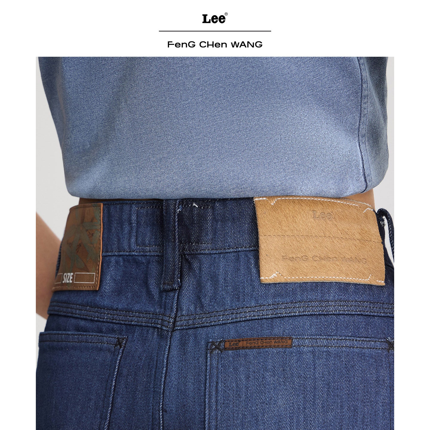 Lee x Feng Chen Wang WOMEN DENIM SKIRT