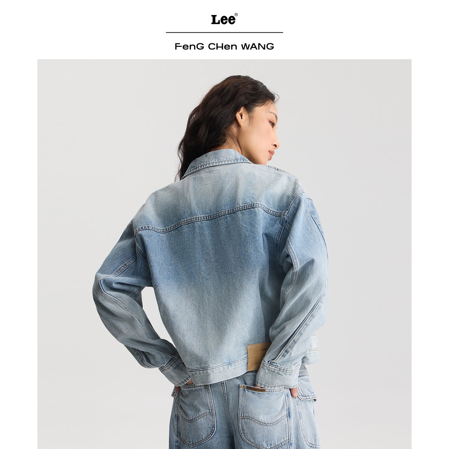 Lee x Feng Chen Wang WOMEN L/S DENIM JACKET