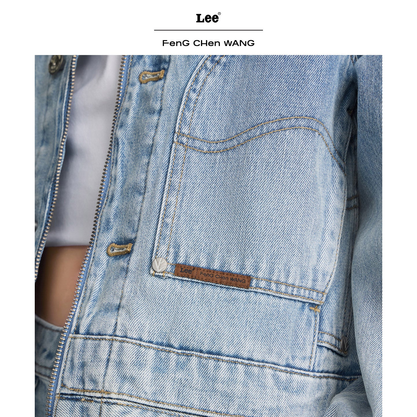 Lee x Feng Chen Wang WOMEN L/S DENIM JACKET