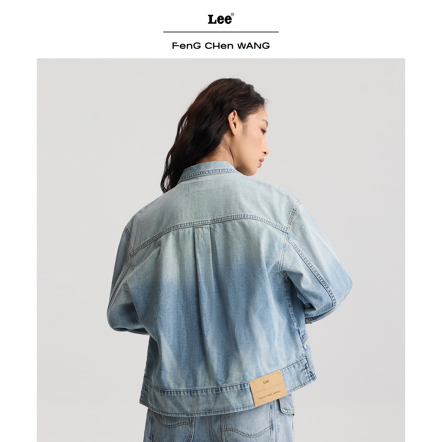 Lee x Feng Chen Wang WOMEN L/S DENIM SHIRT