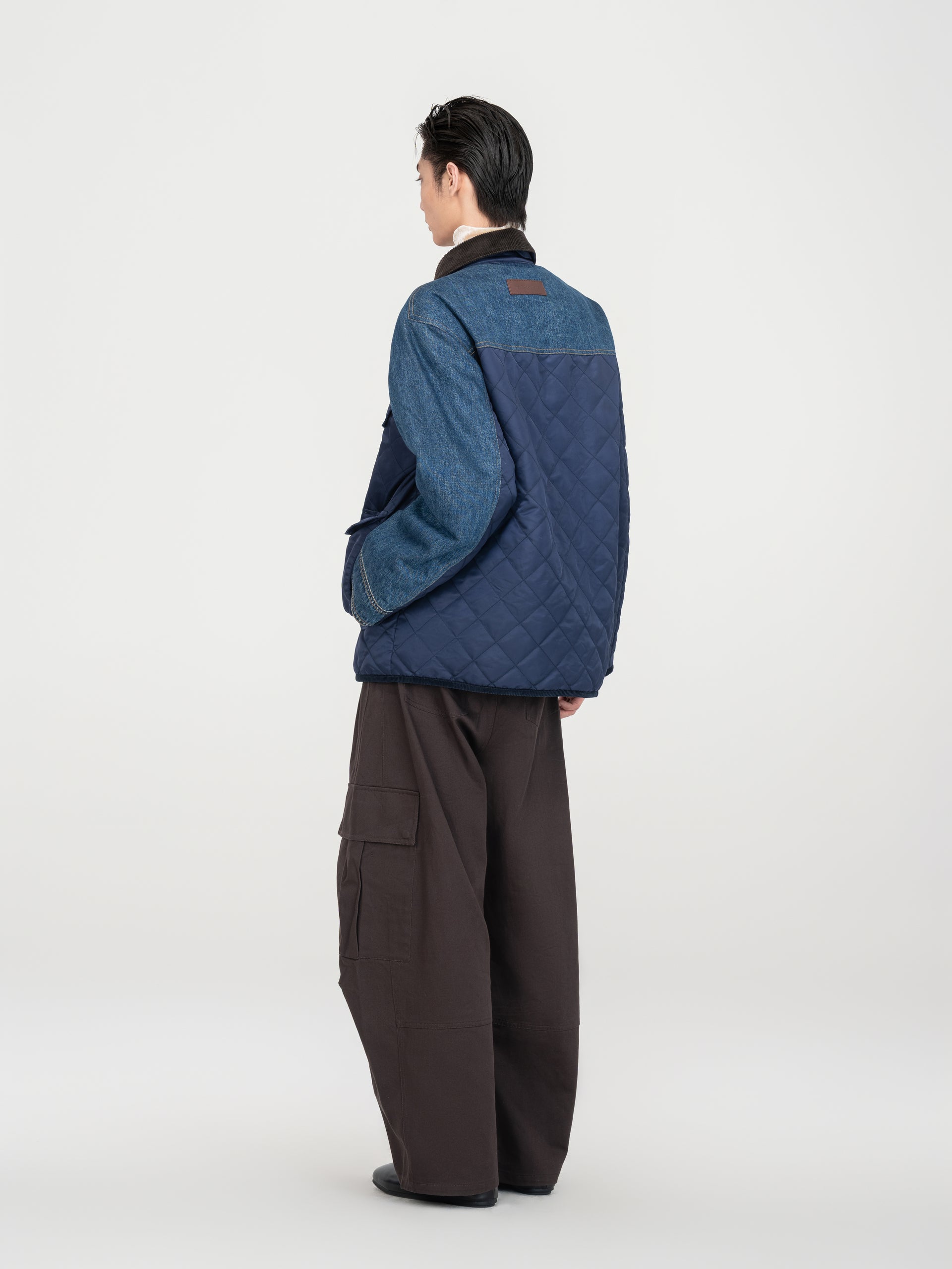 BROWN LOOSE FIT CARGO PANTS