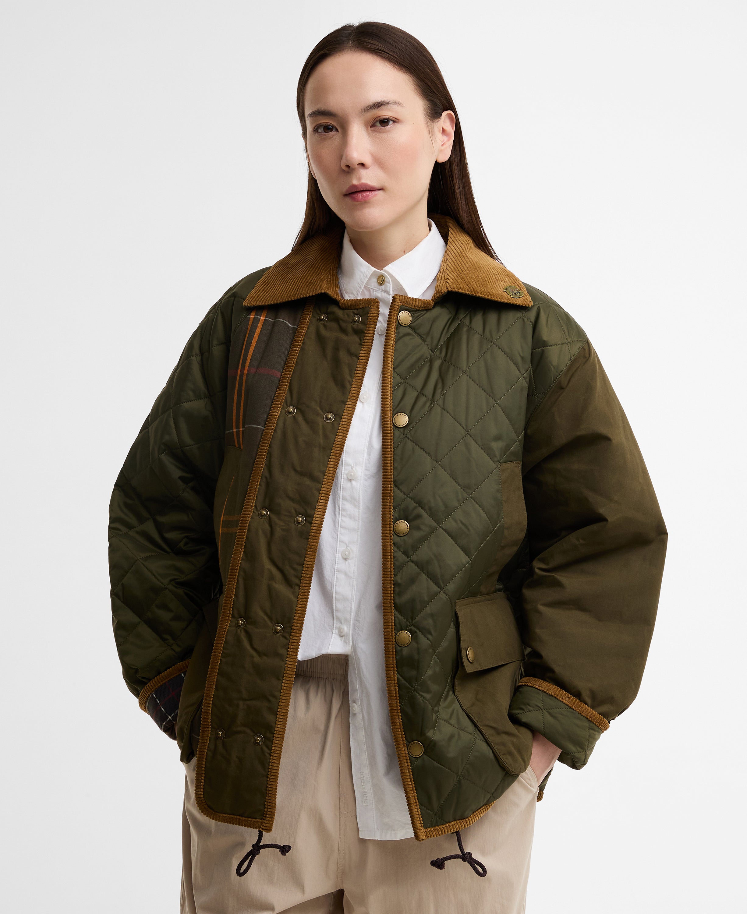 BARBOUR X FCW FENDALE QUILT