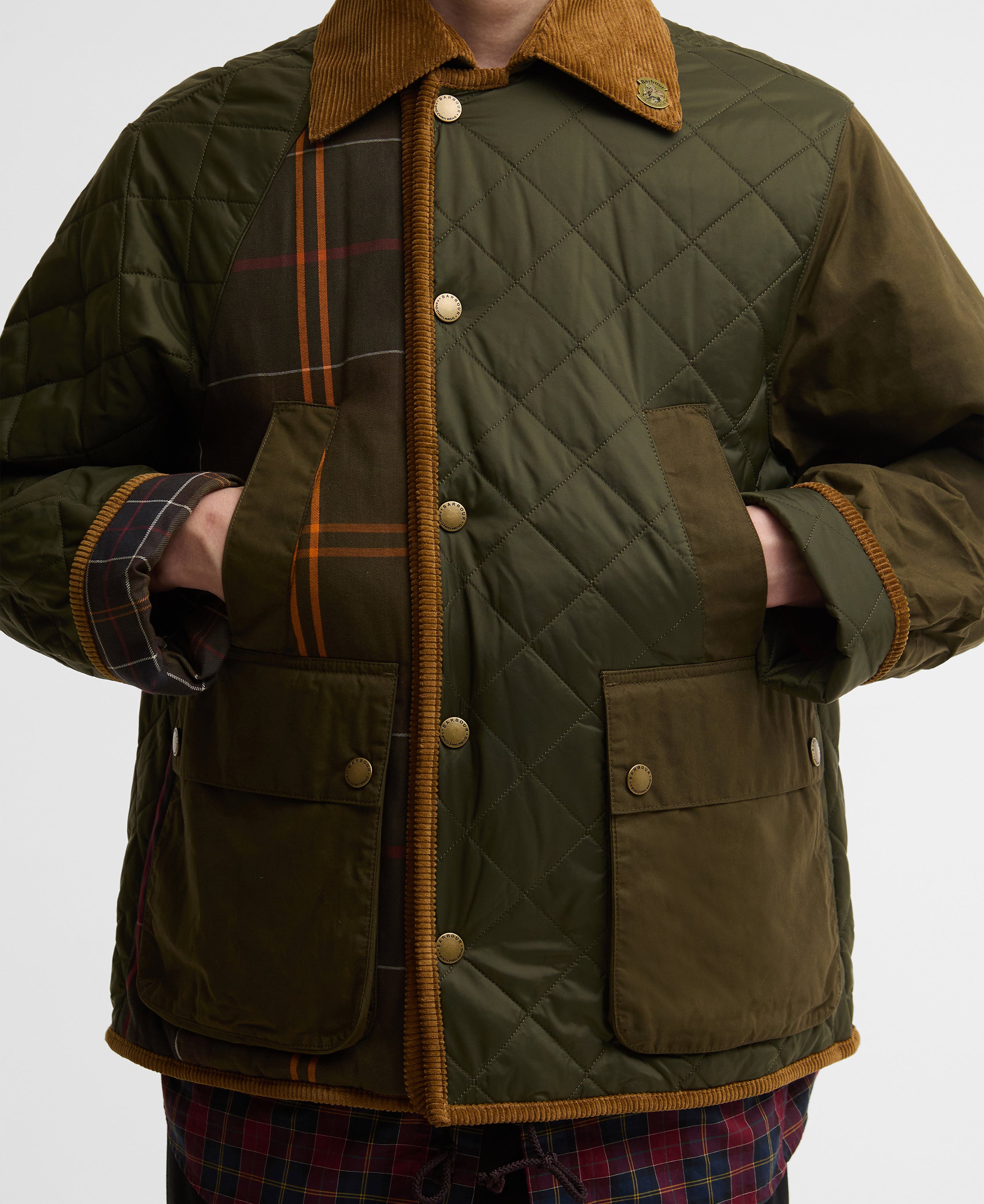 BARBOUR X FCW FENDALE QUILT