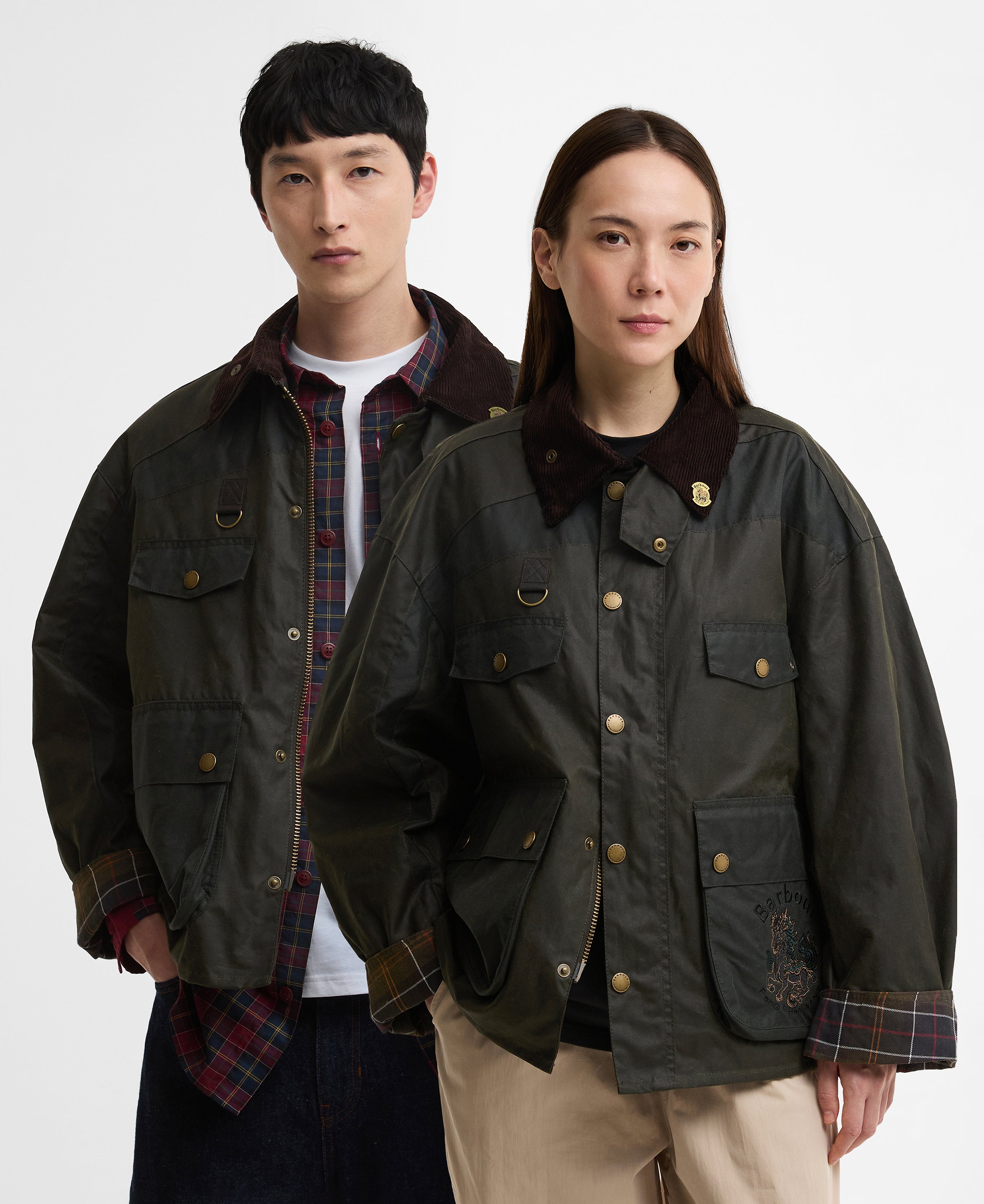 BARBOUR X FCW FENG PORTER WAX