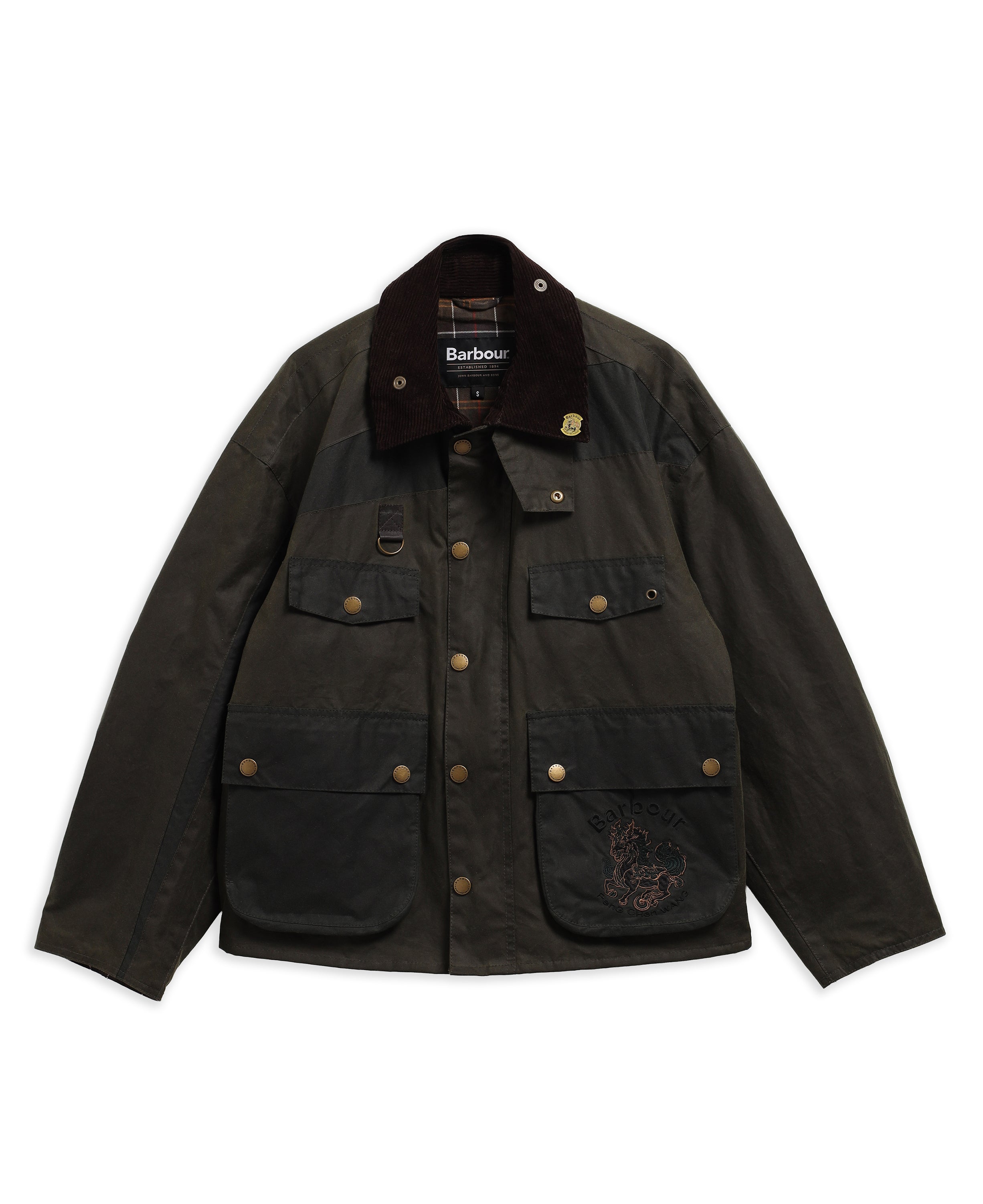 BARBOUR X FCW FENG PORTER WAX