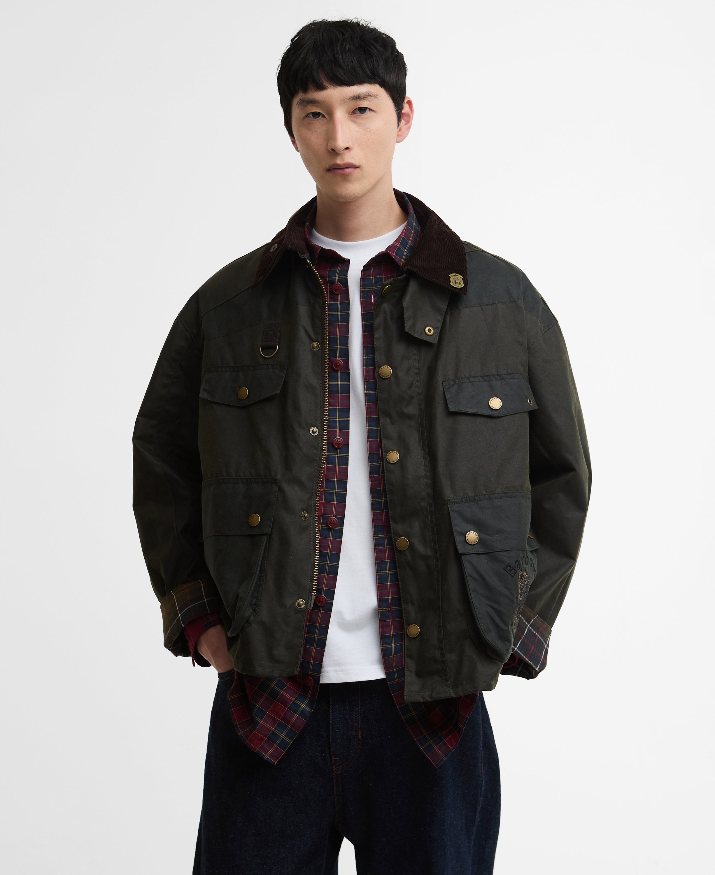 BARBOUR X FCW FENG PORTER WAX