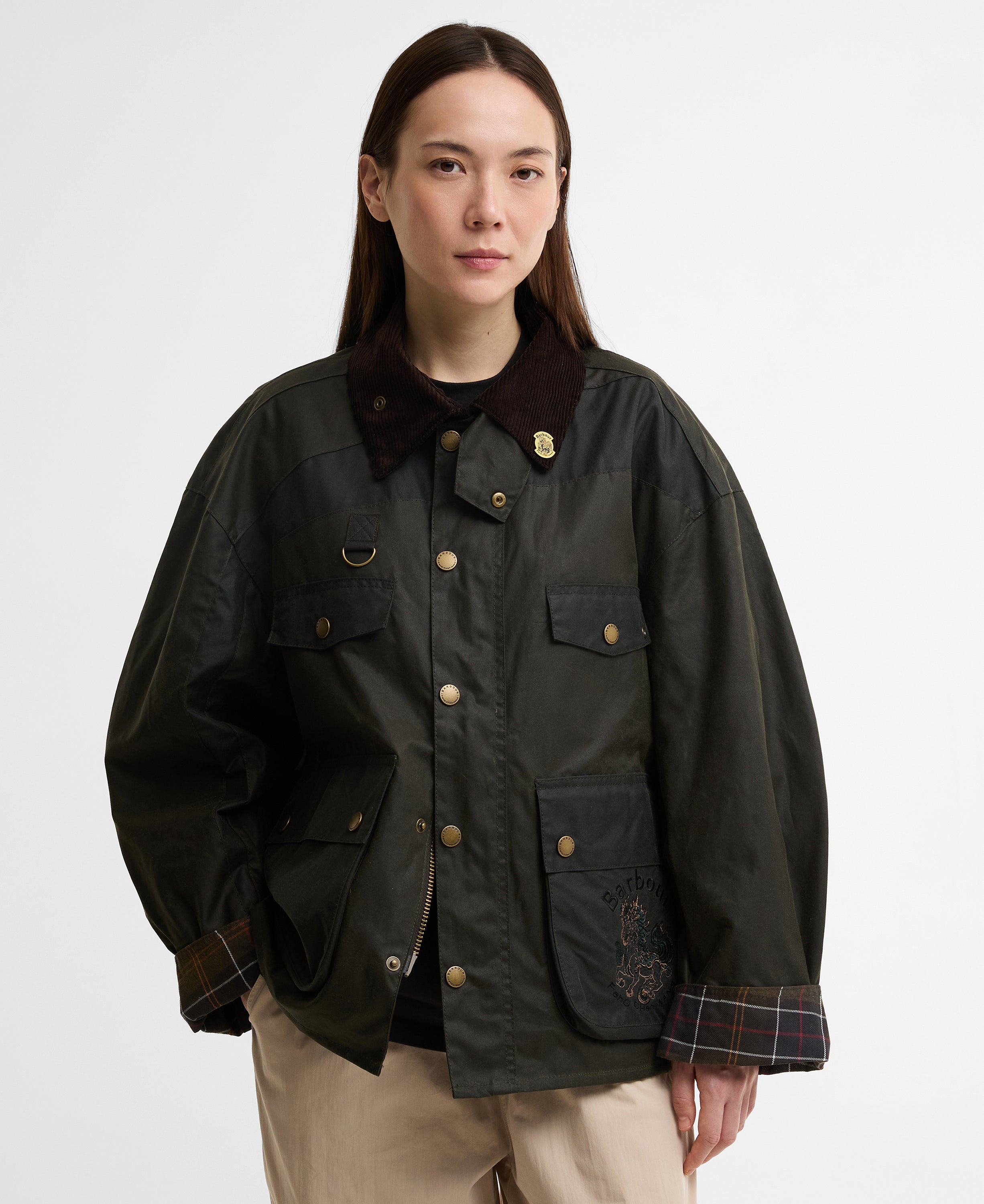 BARBOUR X FCW FENG PORTER WAX