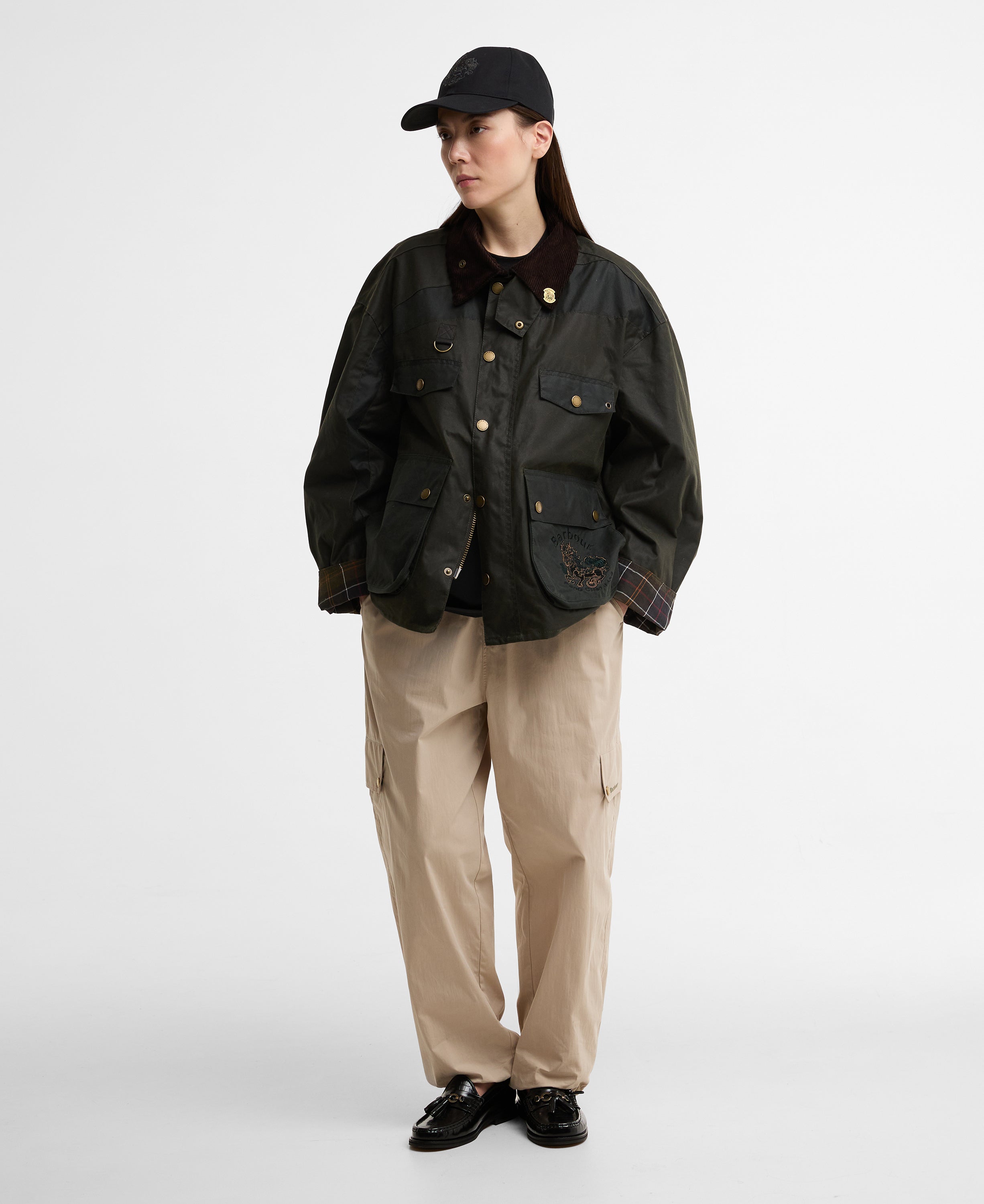 BARBOUR X FCW FENG PORTER WAX