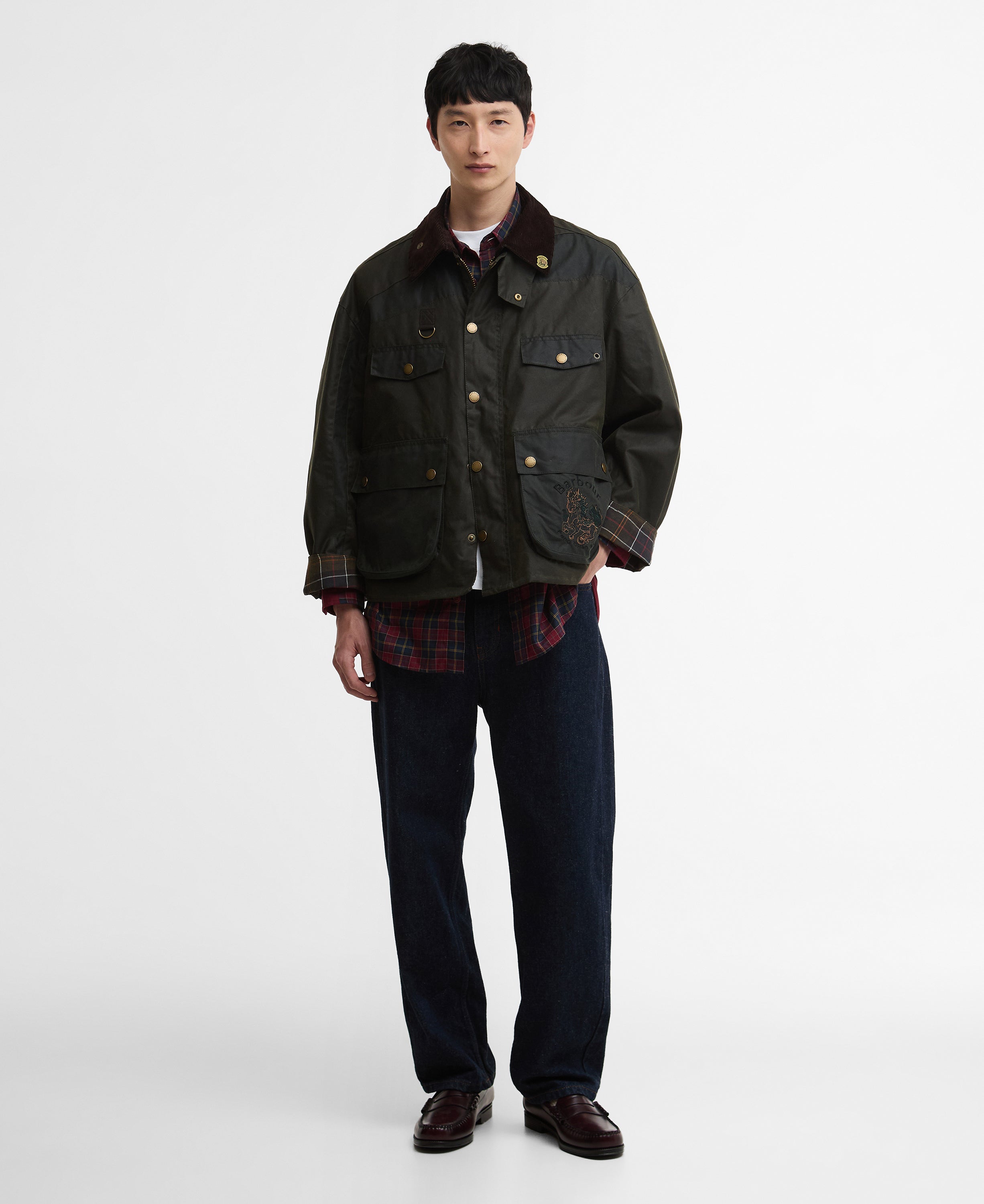 BARBOUR X FCW FENG PORTER WAX