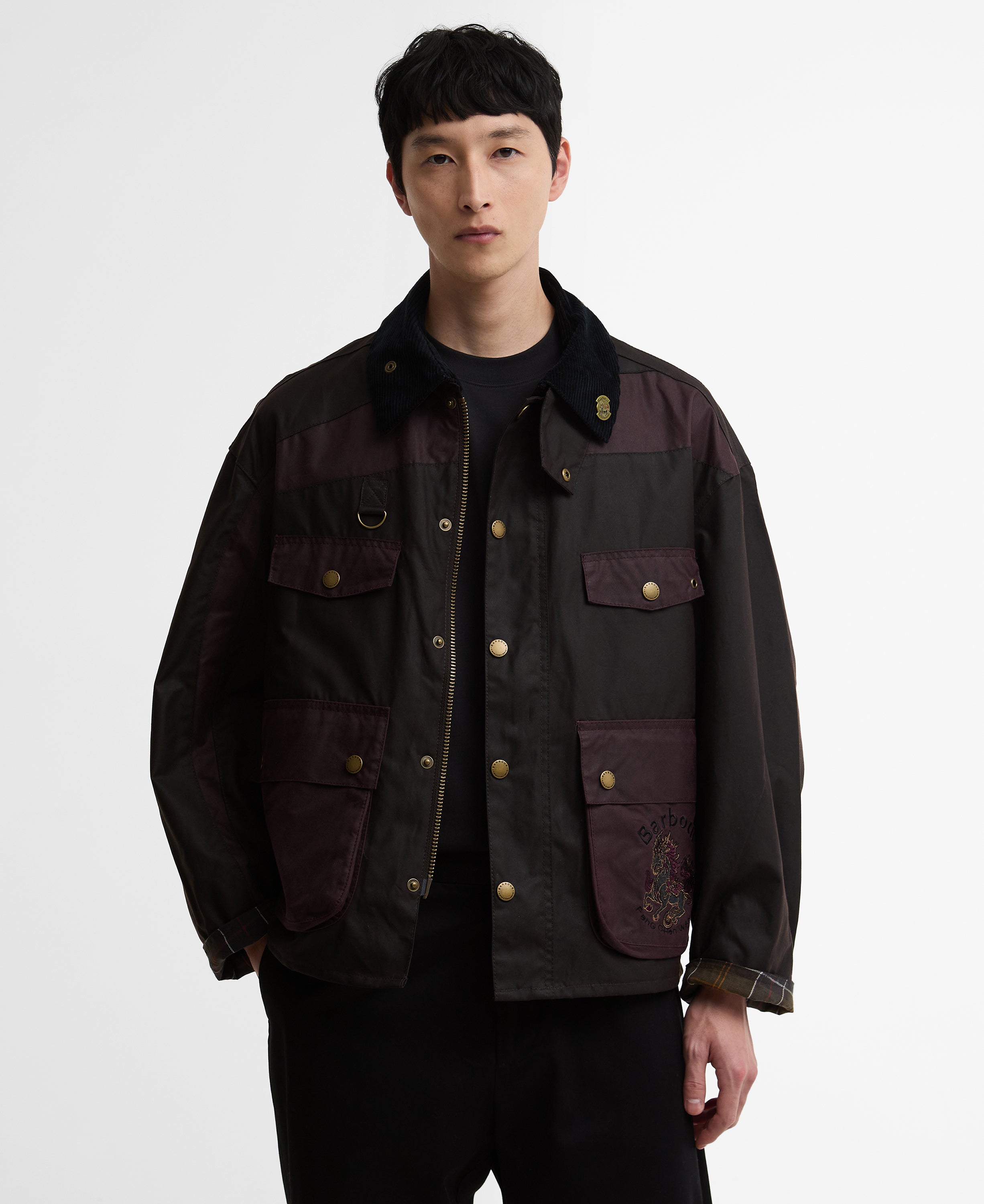 BARBOUR X FCW FENG PORTER WAX