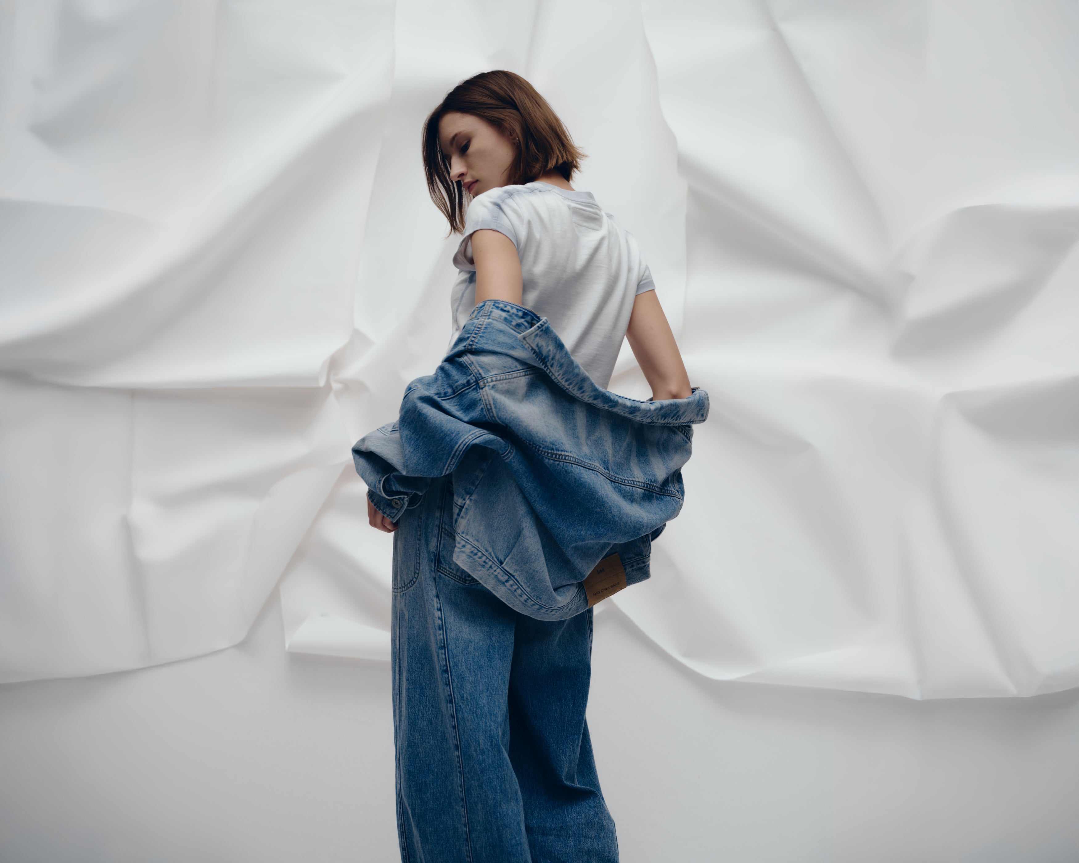 Lee x Feng Chen Wang WOMEN L/S DENIM JACKET - Feng Chen Wang