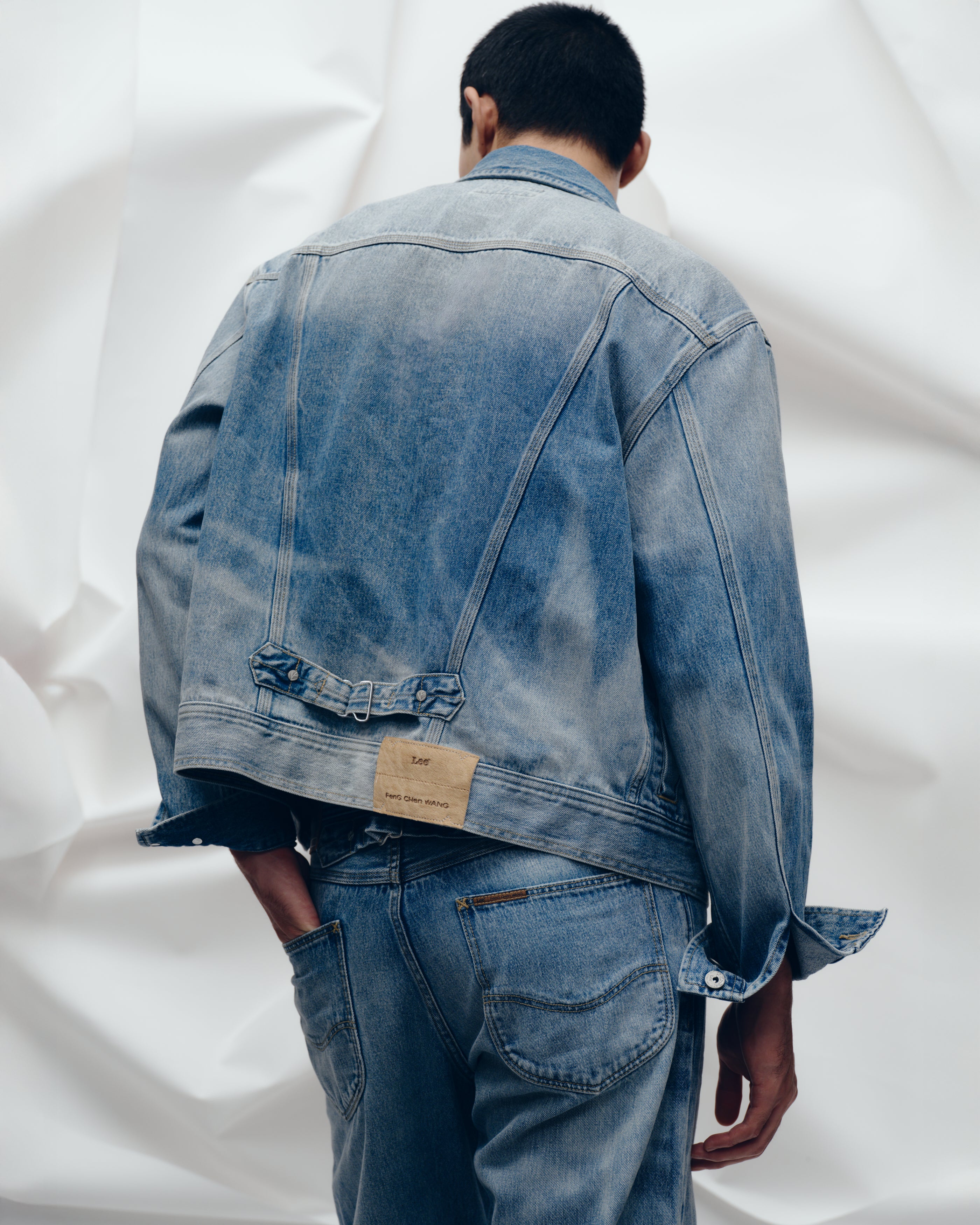 Lee x Feng Chen Wang MEN L/S DENIM JACKET - Feng Chen Wang