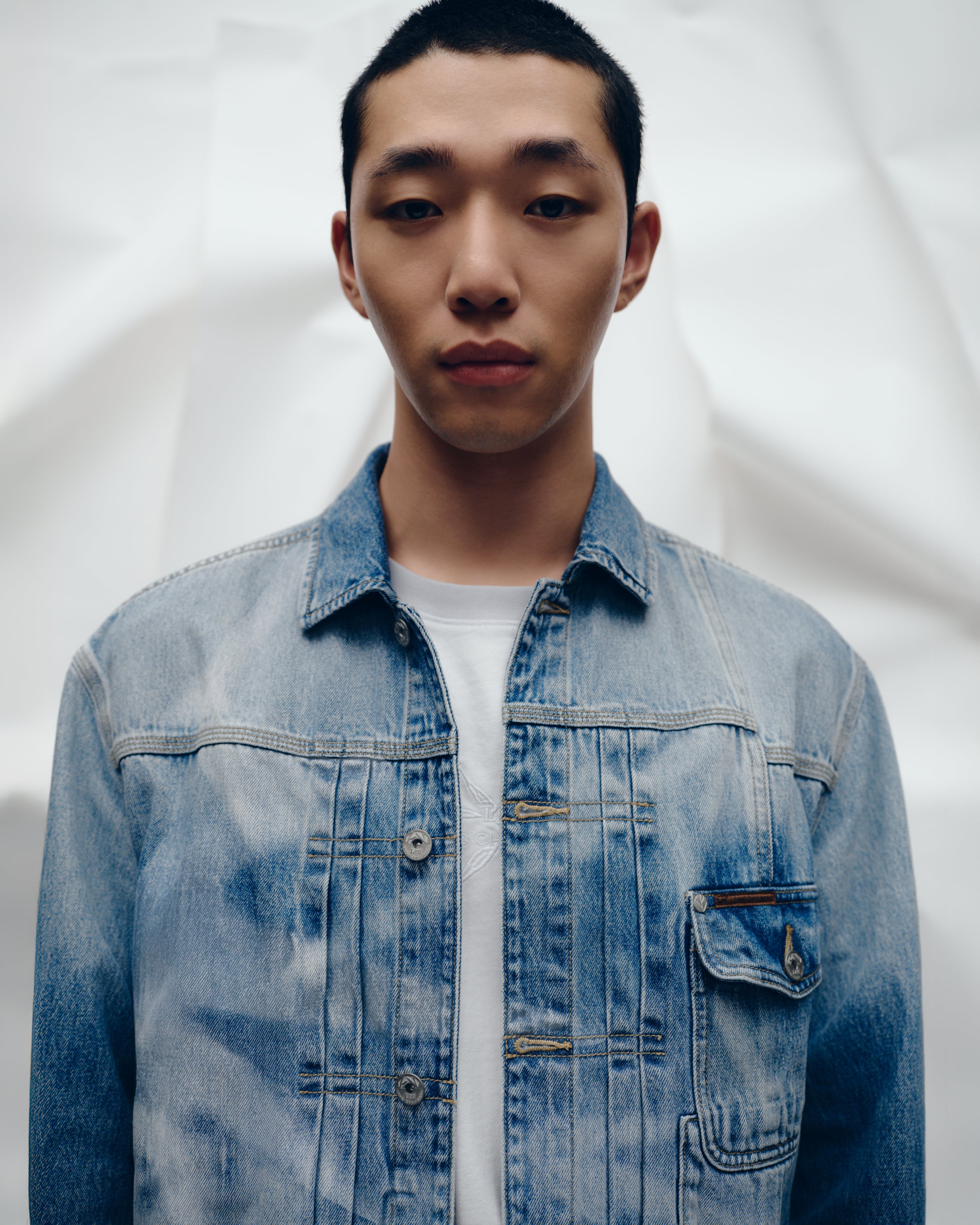 Lee x Feng Chen Wang MEN L/S DENIM JACKET - Feng Chen Wang