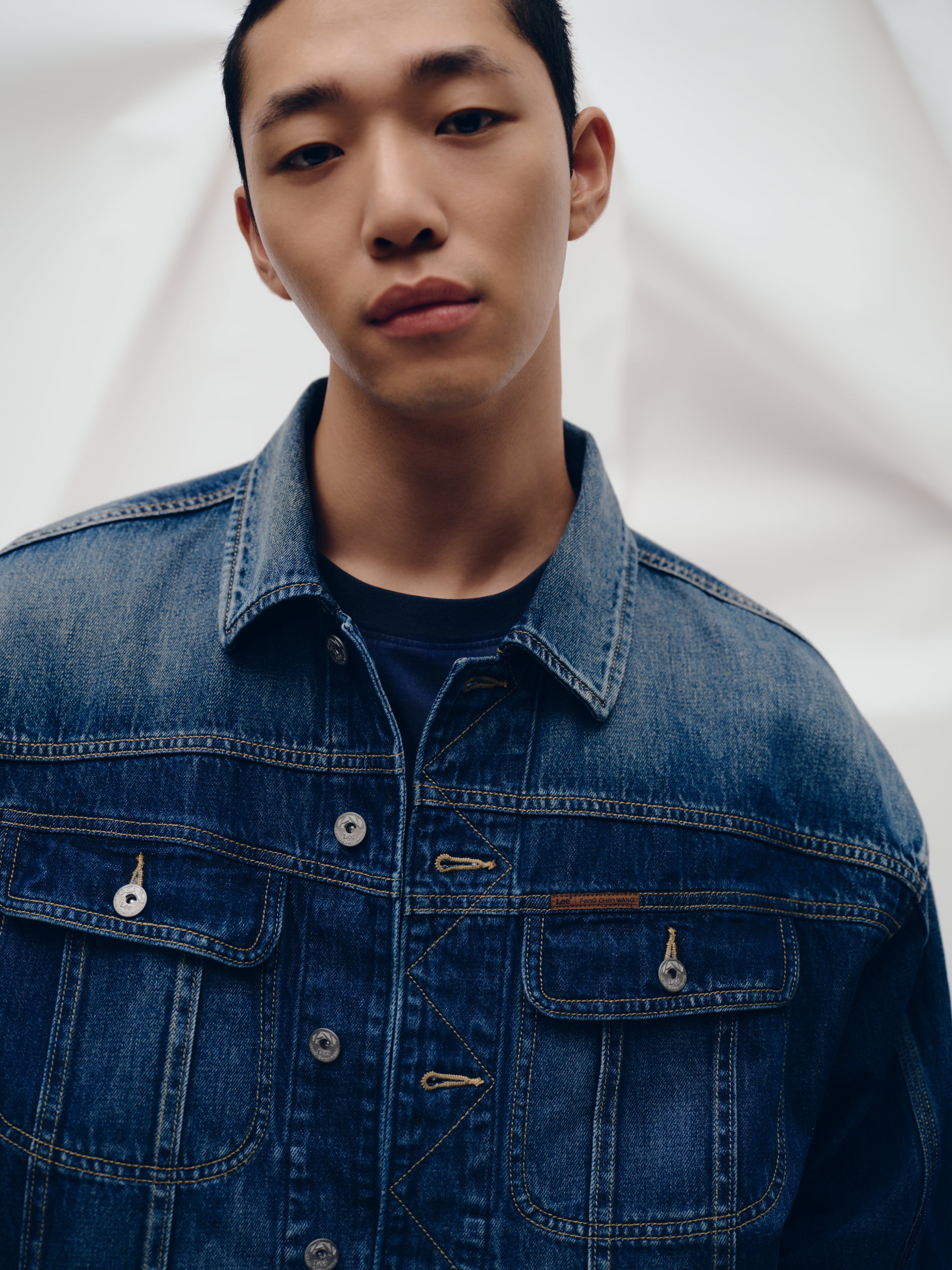 Lee x Feng Chen Wang MEN L/S DENIM JACKET - Feng Chen Wang