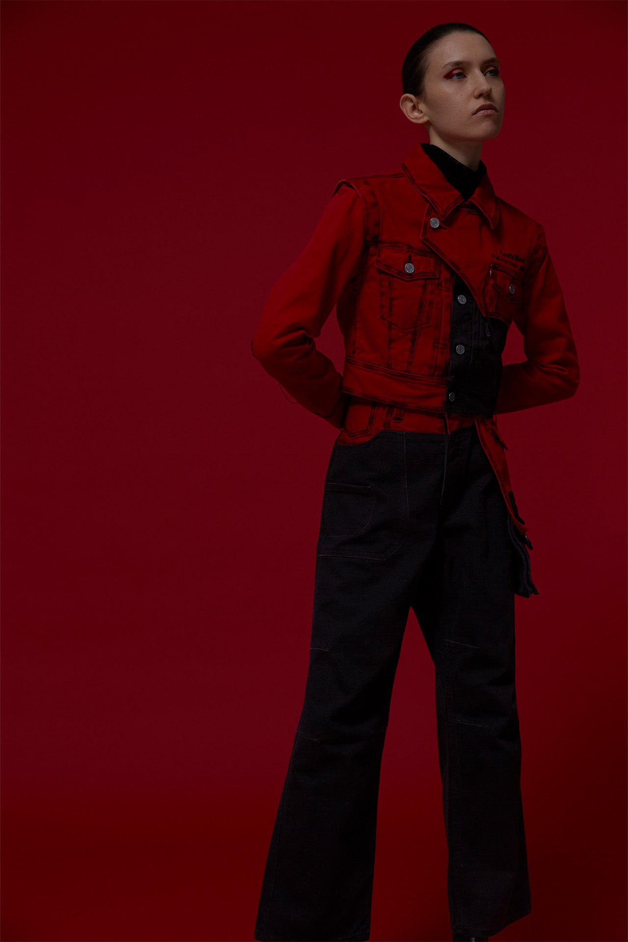 FENG CHEN WANG × LEVI´S RED / デニムパンツ-