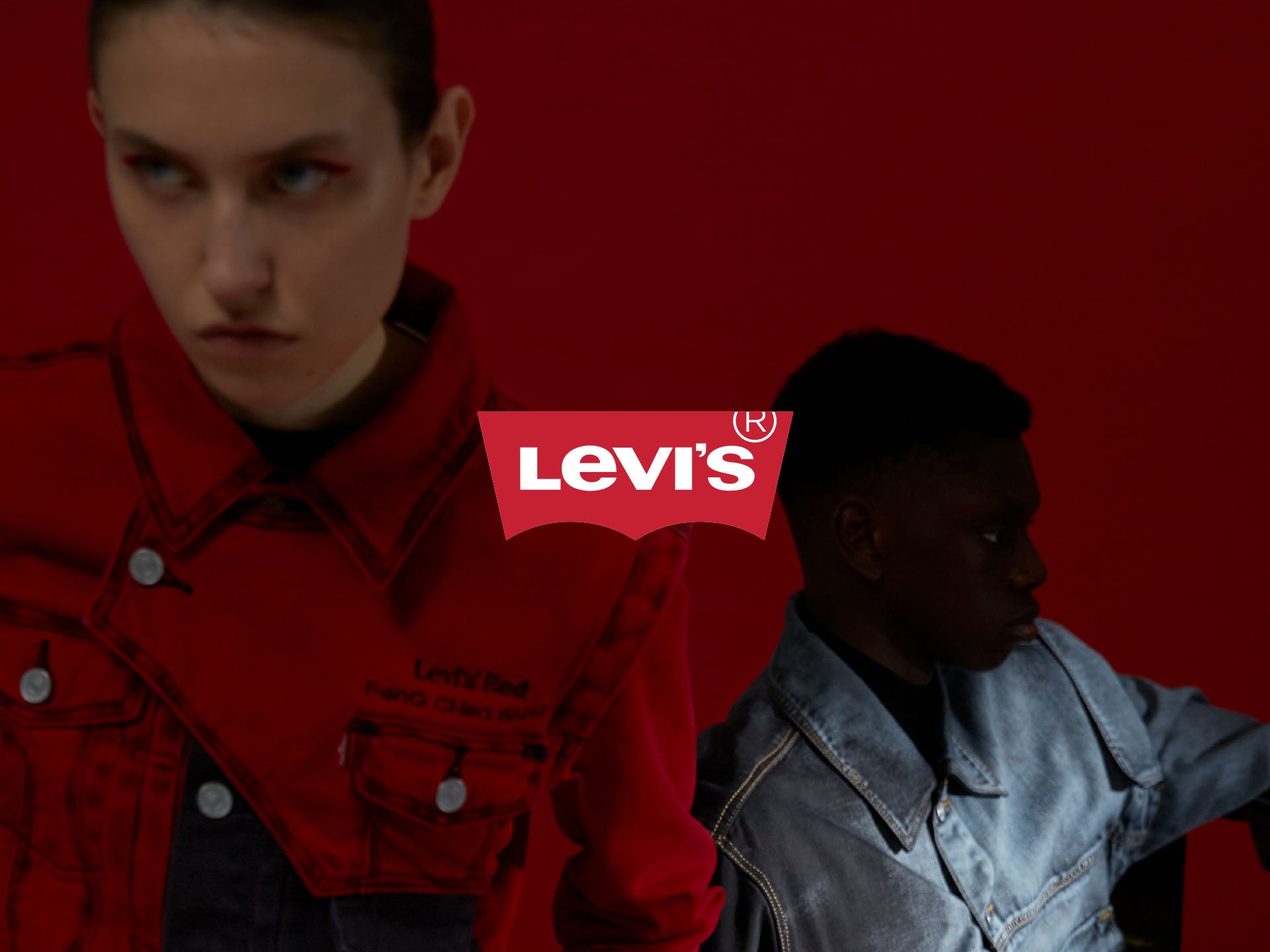 LEVI´S RED×Feng Chen Wang デニムジャケット-