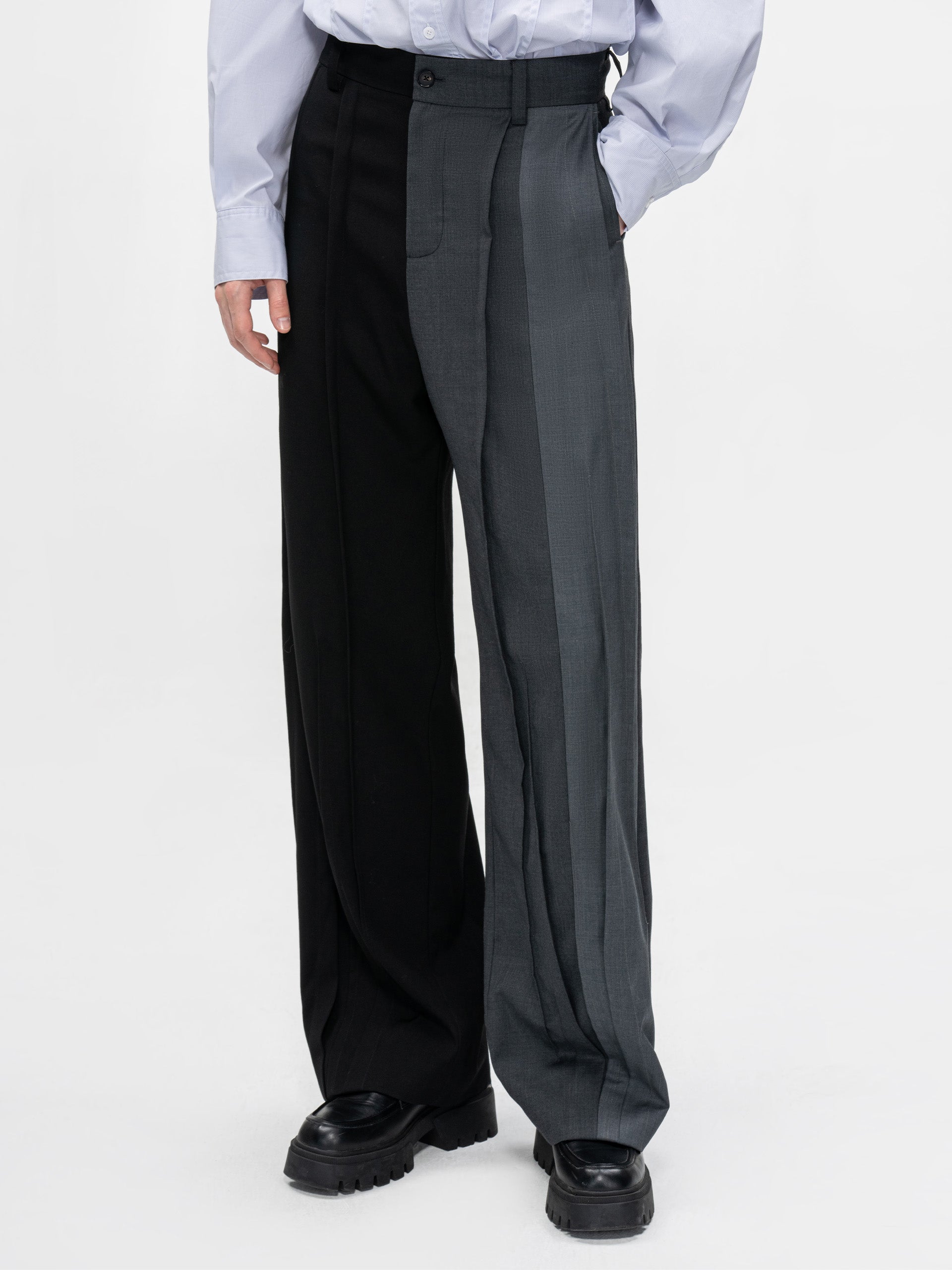 PLEATED TAILORED TROUSERS