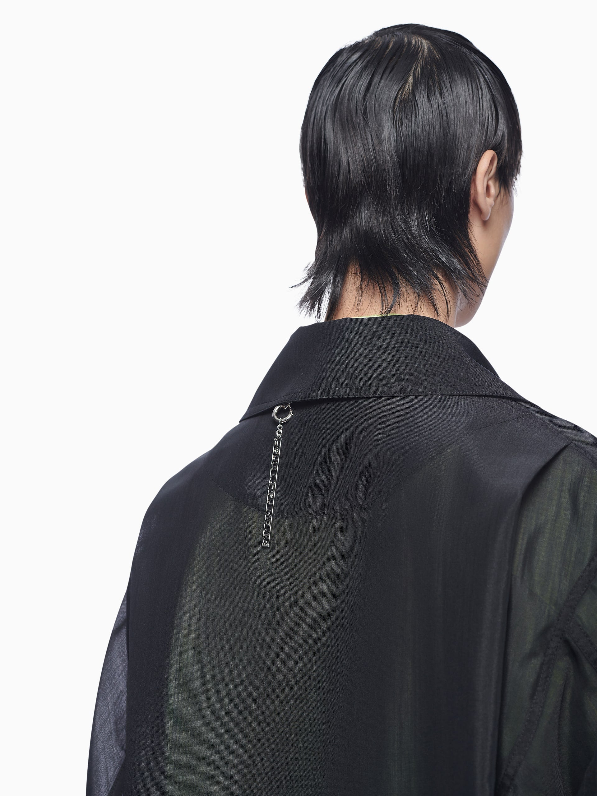 SEMI TRANSPARENT JACKET - Feng Chen Wang