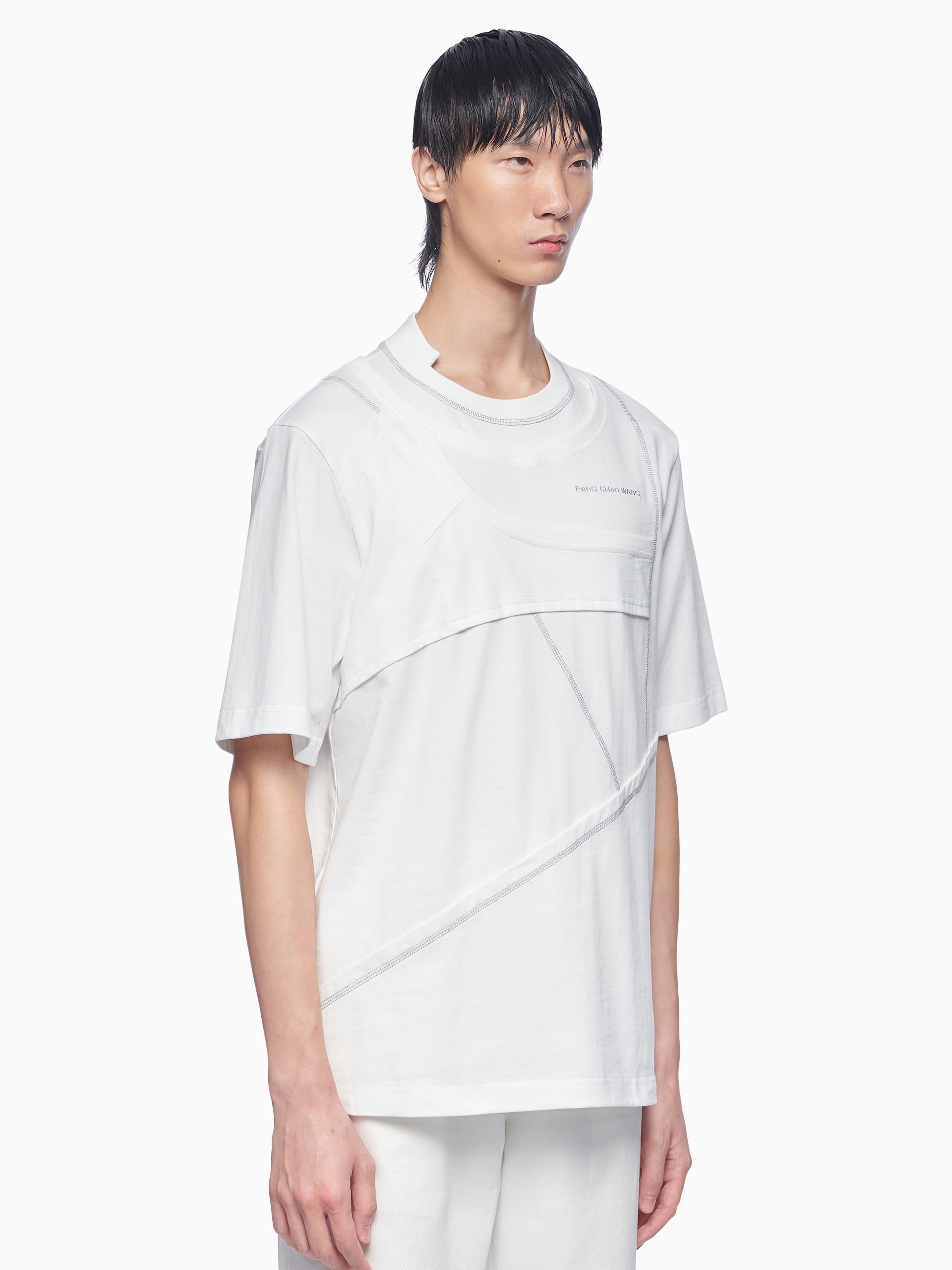 PANELLED T-SHIRT