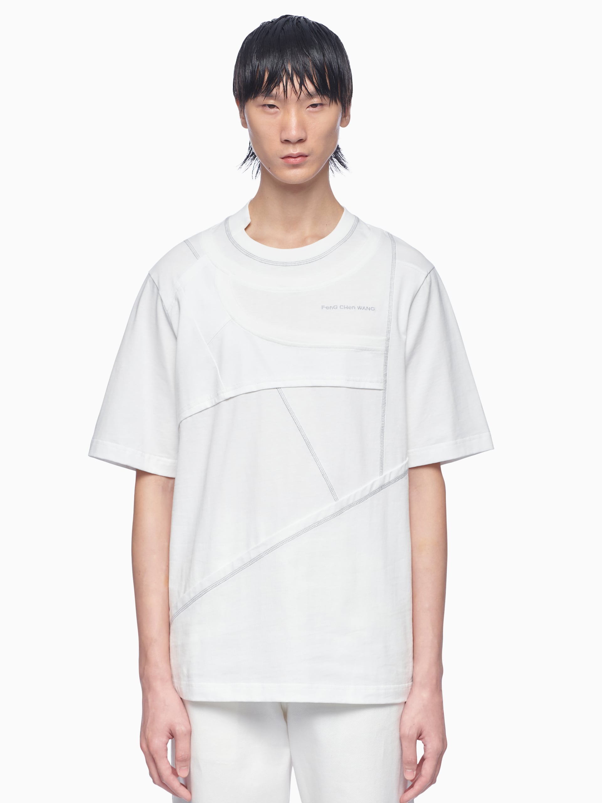 PANELLED T-SHIRT