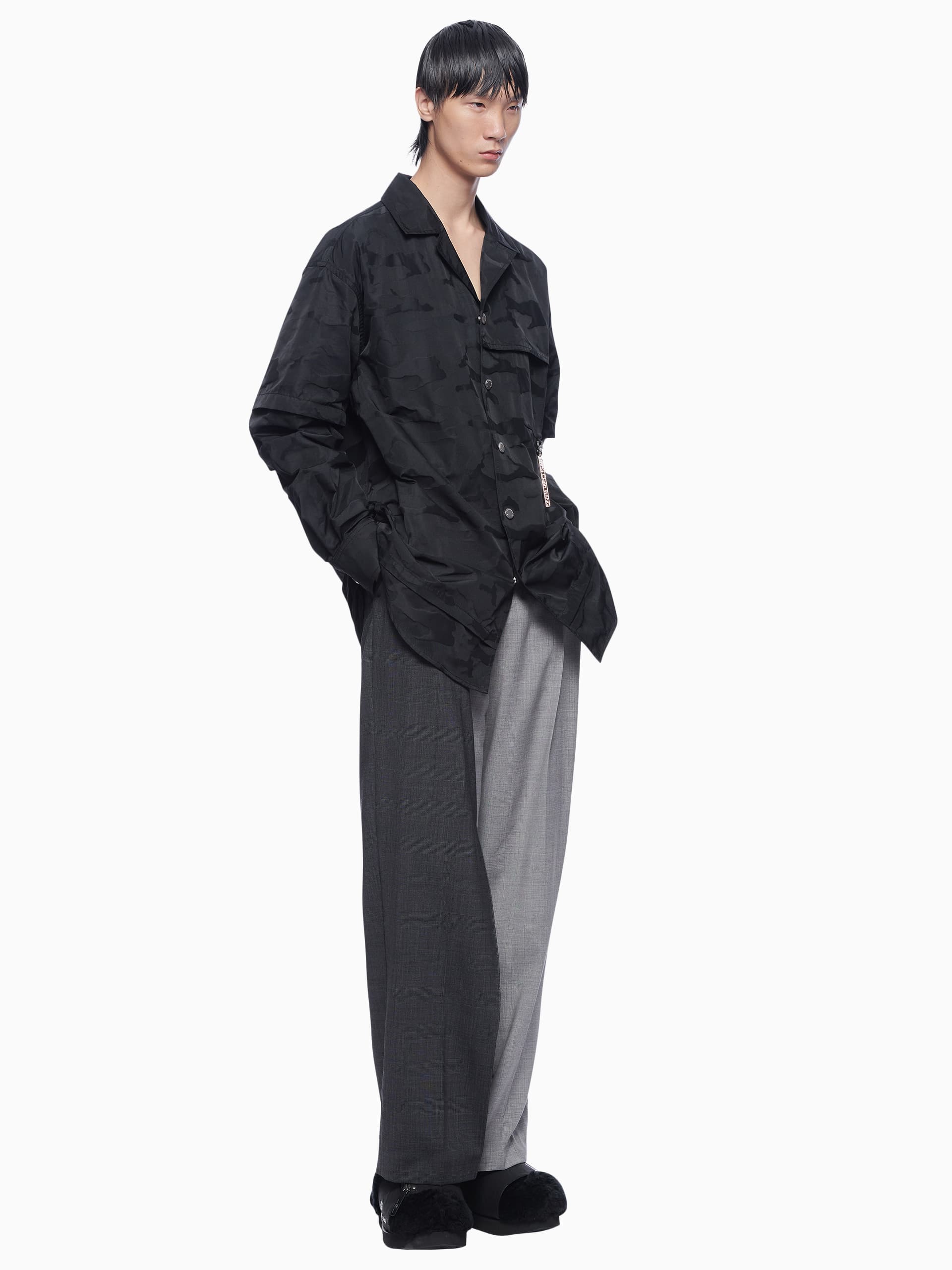 CAMOUFLAGE IMPRINT SHIRT